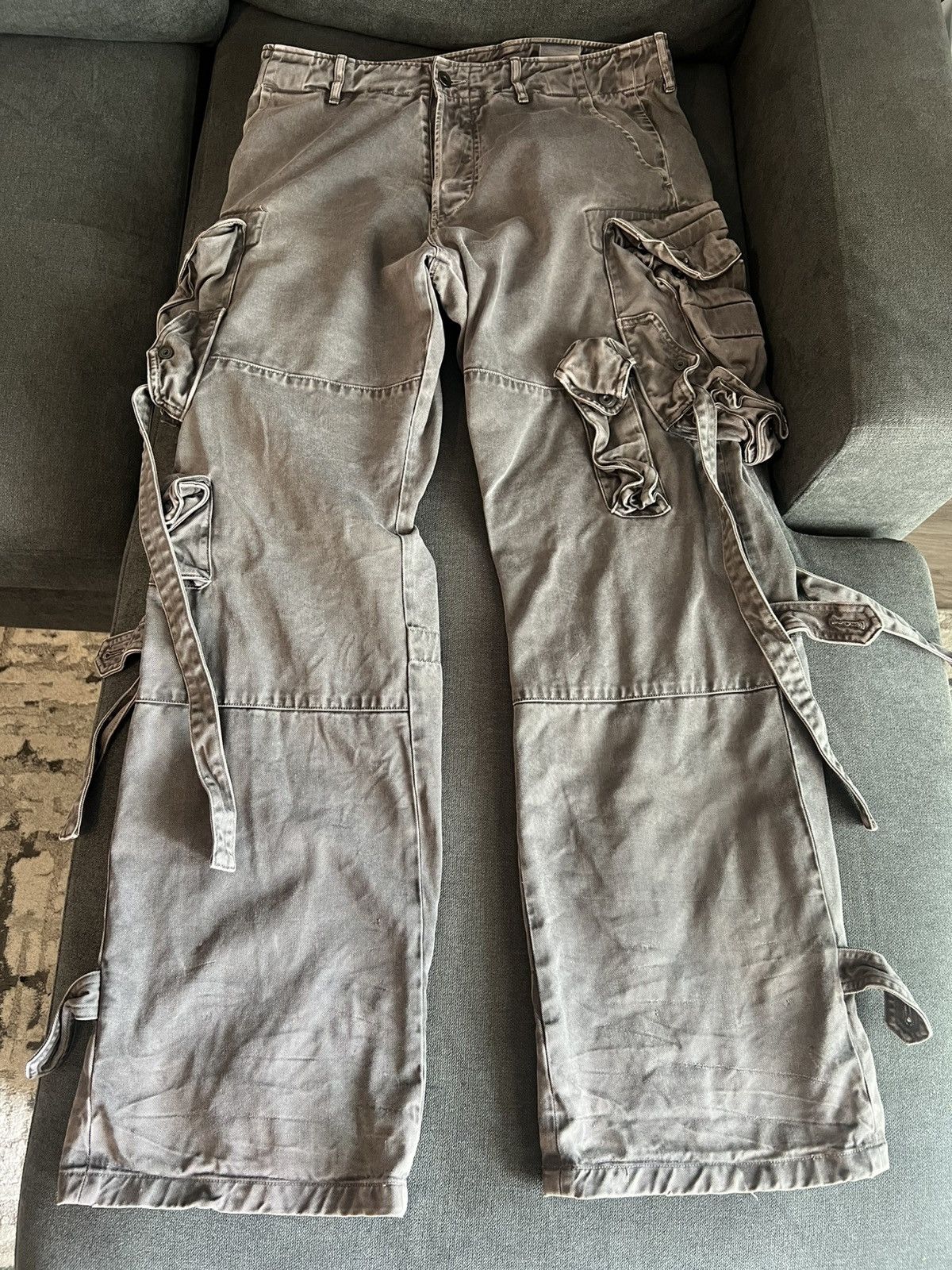 Julius S/S 2011 Julius Shape Shifting Heavy Gas Mask Cargo Trousers Size US 34 / EU 50 - 1 Thumbnail