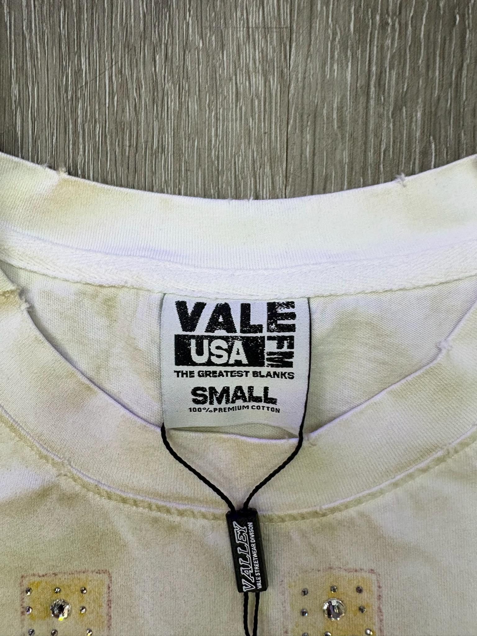 Vale Vale Forever "By Any Means Bling Tee" (Dirty White) Size US S / EU 44-46 / 1 - 3 Thumbnail