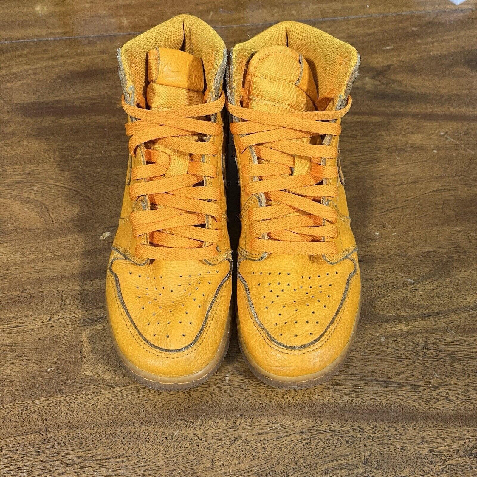 Jordan Brand Size 5Y- Air Jordan 1 Retro OG G8RD High Orange Peel Size US 6.5 / IT 36.5 - 4 Thumbnail