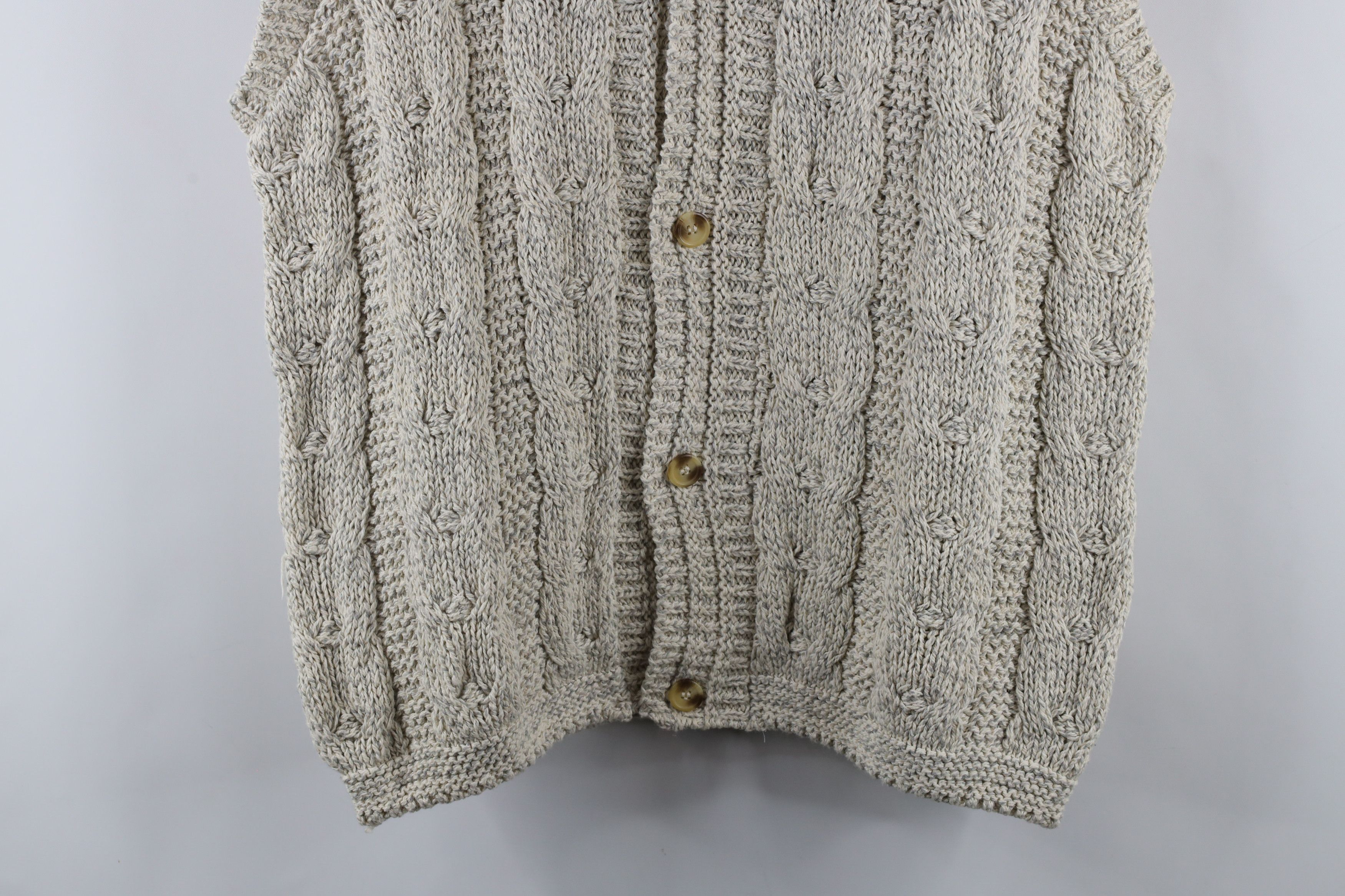 American Eagle Outfitters × Vintage Vintage 90s American Eagle Outfitters Fisherman Sweater Vest Size US M / EU 48-50 / 2 - 3 Thumbnail