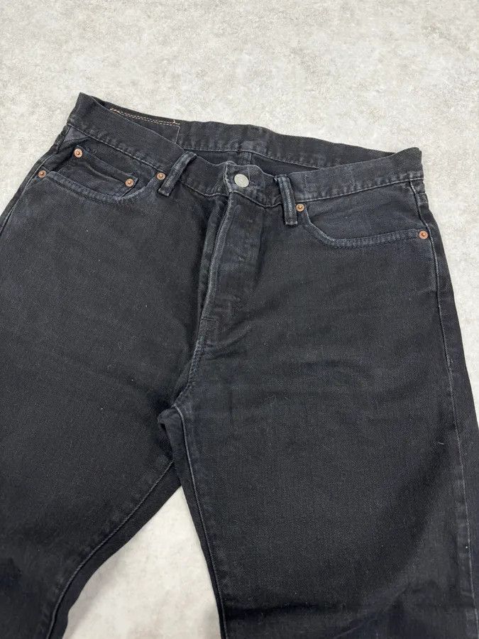 Polo Ralph Lauren AW2014 Ralph Lauren Black Minimalist Denim Jeans Size US 34 / EU 50 - 6 Thumbnail
