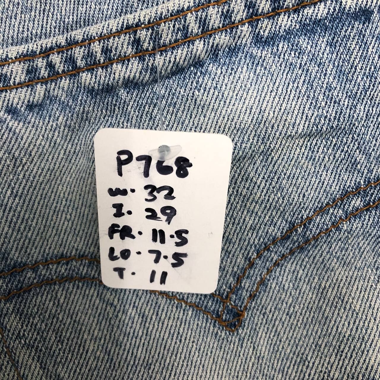 Levi's × Levi's Vintage Clothing P768 VTG 501 LEVI'S MADE IN USA RIPPED JEANS GRUNGE Size US 32 / EU 48 - 12 Thumbnail