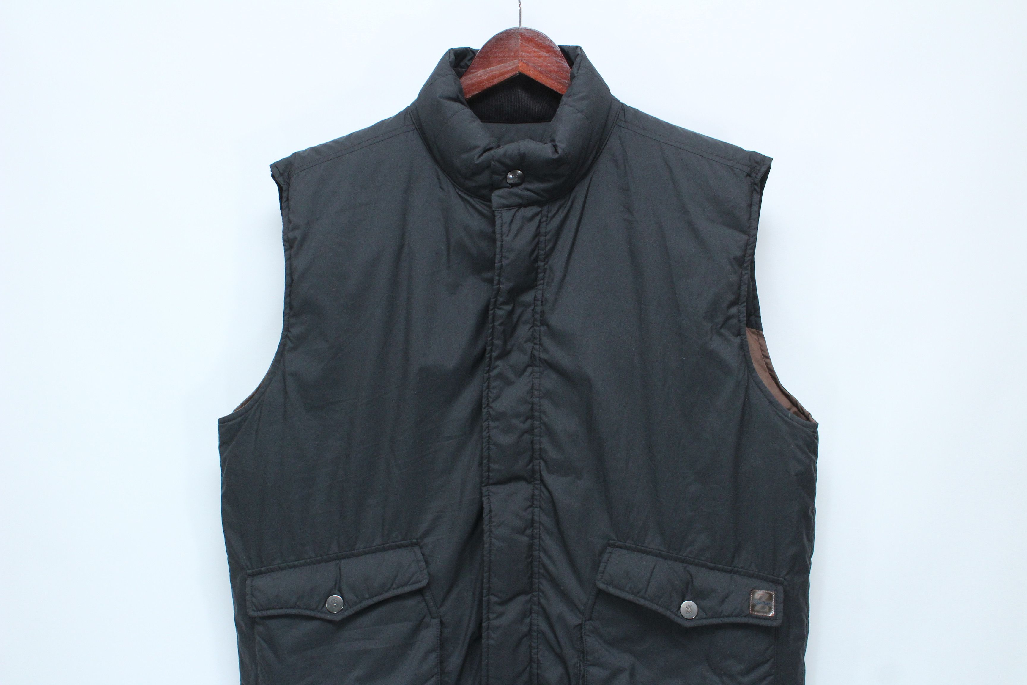 Ermenegildo Zegna Zegna Sport Reversible Down Vest Mens Size L Vintage Size US L / EU 52-54 / 3 - 4 Thumbnail