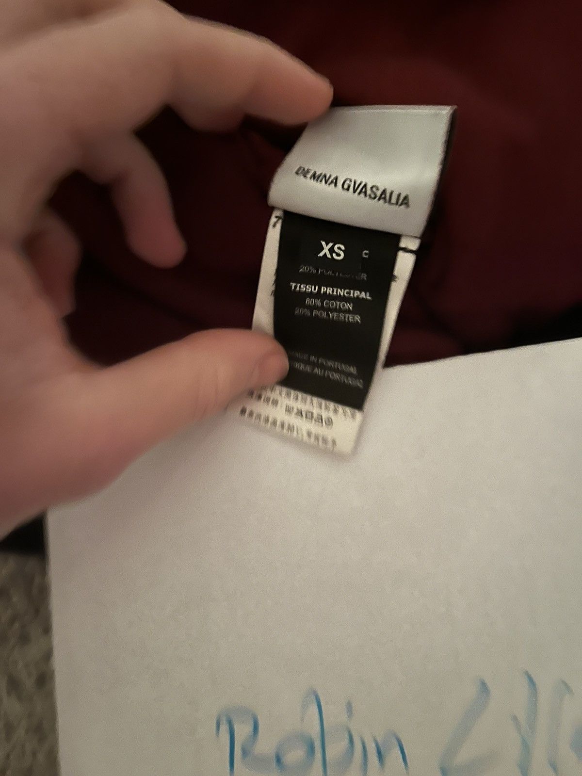Vetements Vetements Total Fucking Darkness Zip Hoodie Size US XS / EU 42 / 0 - 10 Thumbnail