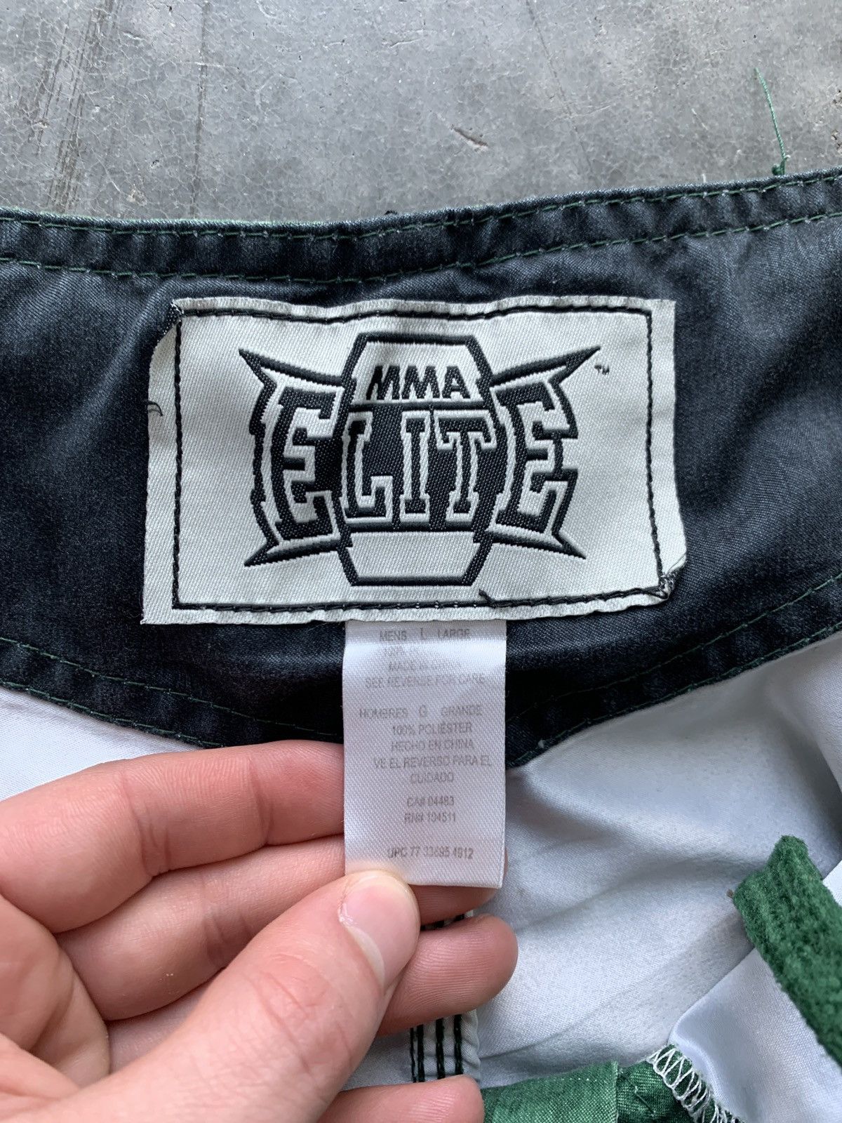 Vintage Crazy Cyber Y2K MMA Elite Swim Trunks Size US 38 / EU 54 - 6 Thumbnail