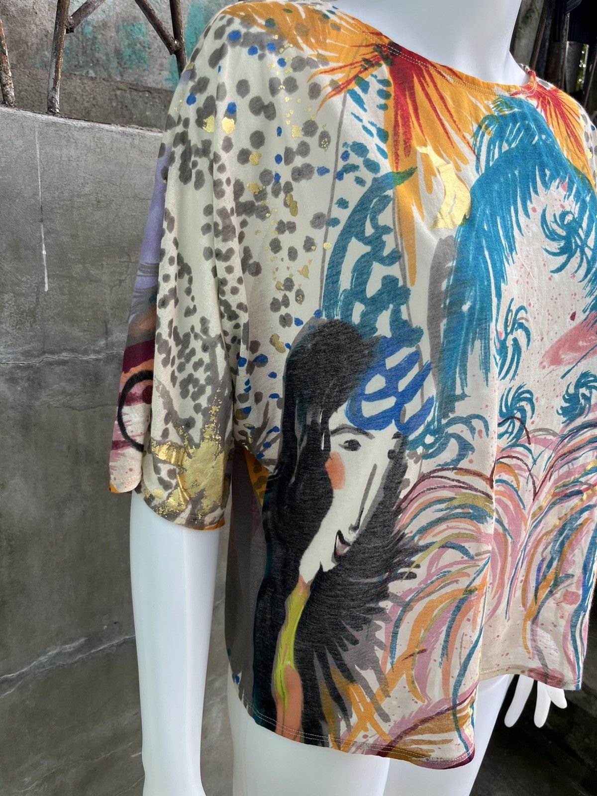 Tsumori Chisato Palm Trees Portrait Size M / US 6-8 / IT 42-44 - 2 Thumbnail