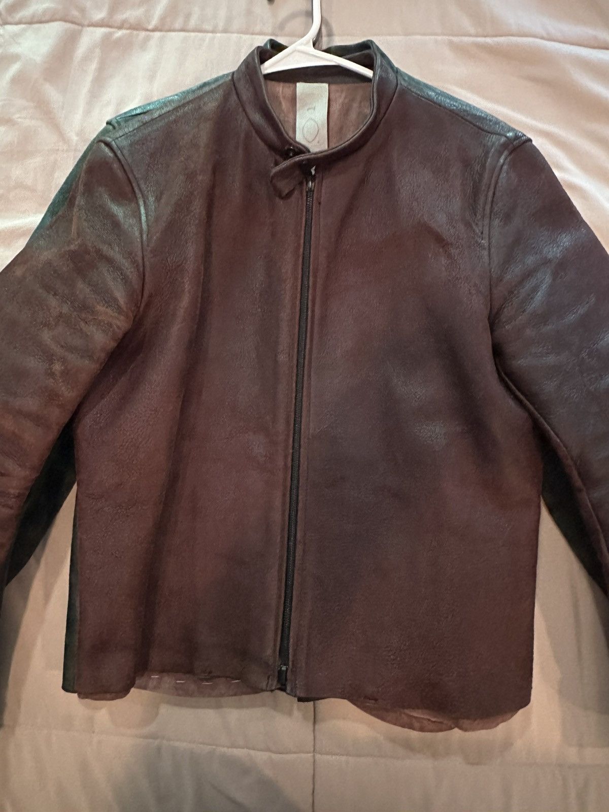 Carpe Diem Carpe Diem cdiem by Maurizio Altieri Long Leather Coat 