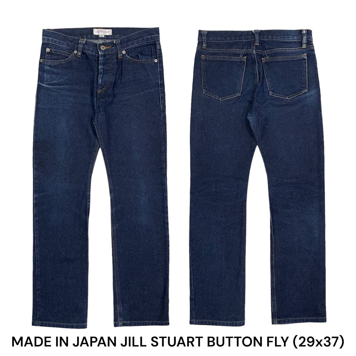 image of Jil Stuart x Vintage 092-130197 Blue Denim Jill Stuart Designer Japan Brand, Men's (Size 29)