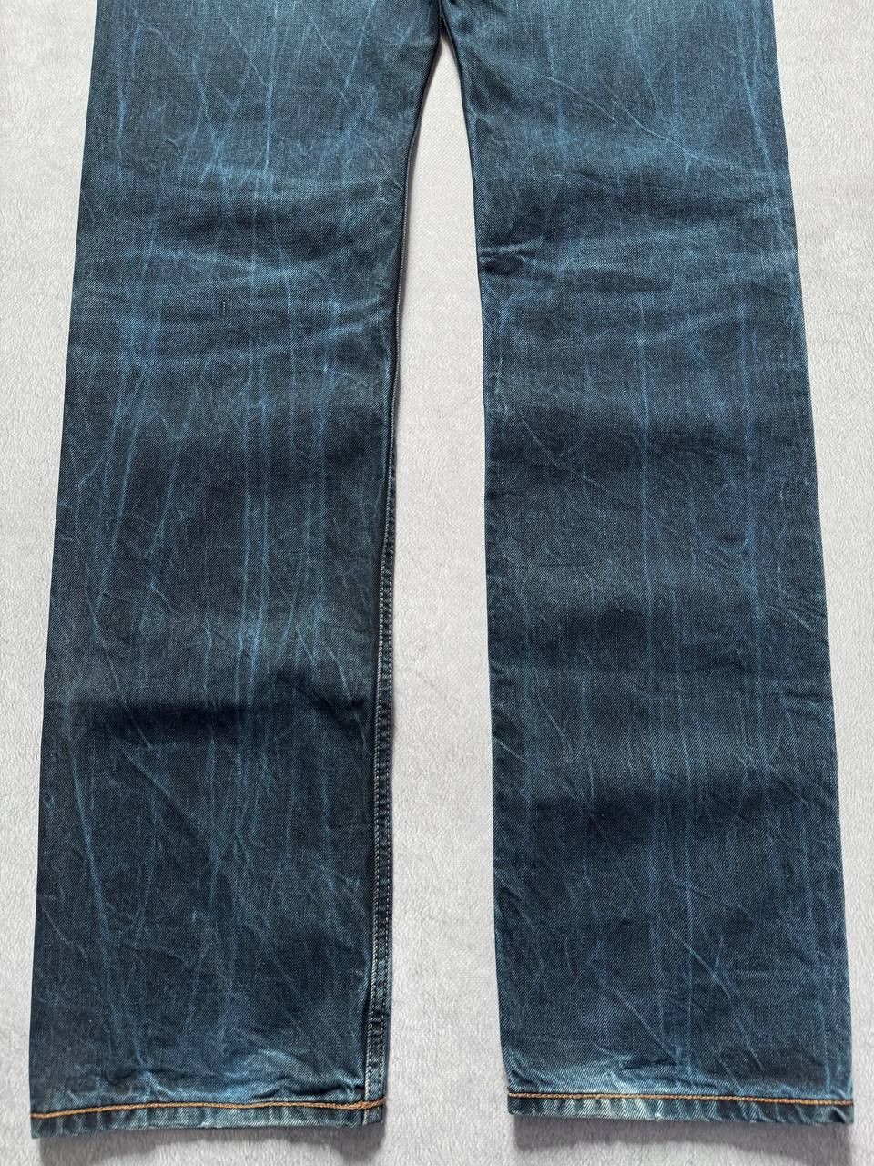 Diesel Diesel Safado 0823l Washed Dark Blue Denim Jeans Size US 32 / EU 48 - 6 Thumbnail