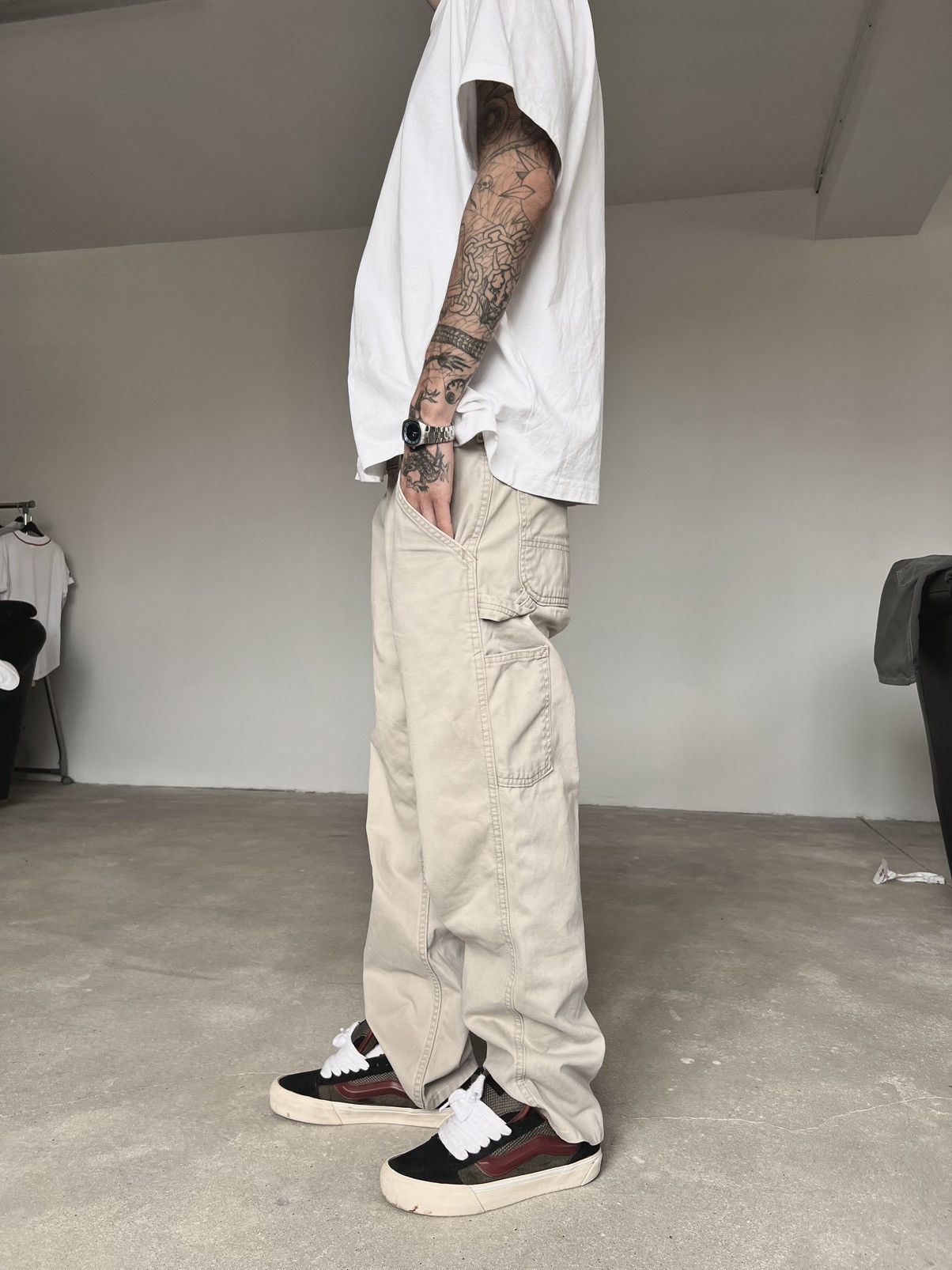 Carhartt × Vintage Vintage Carhartt Carpenter Pants Size US 32 / EU 48 - 4 Thumbnail