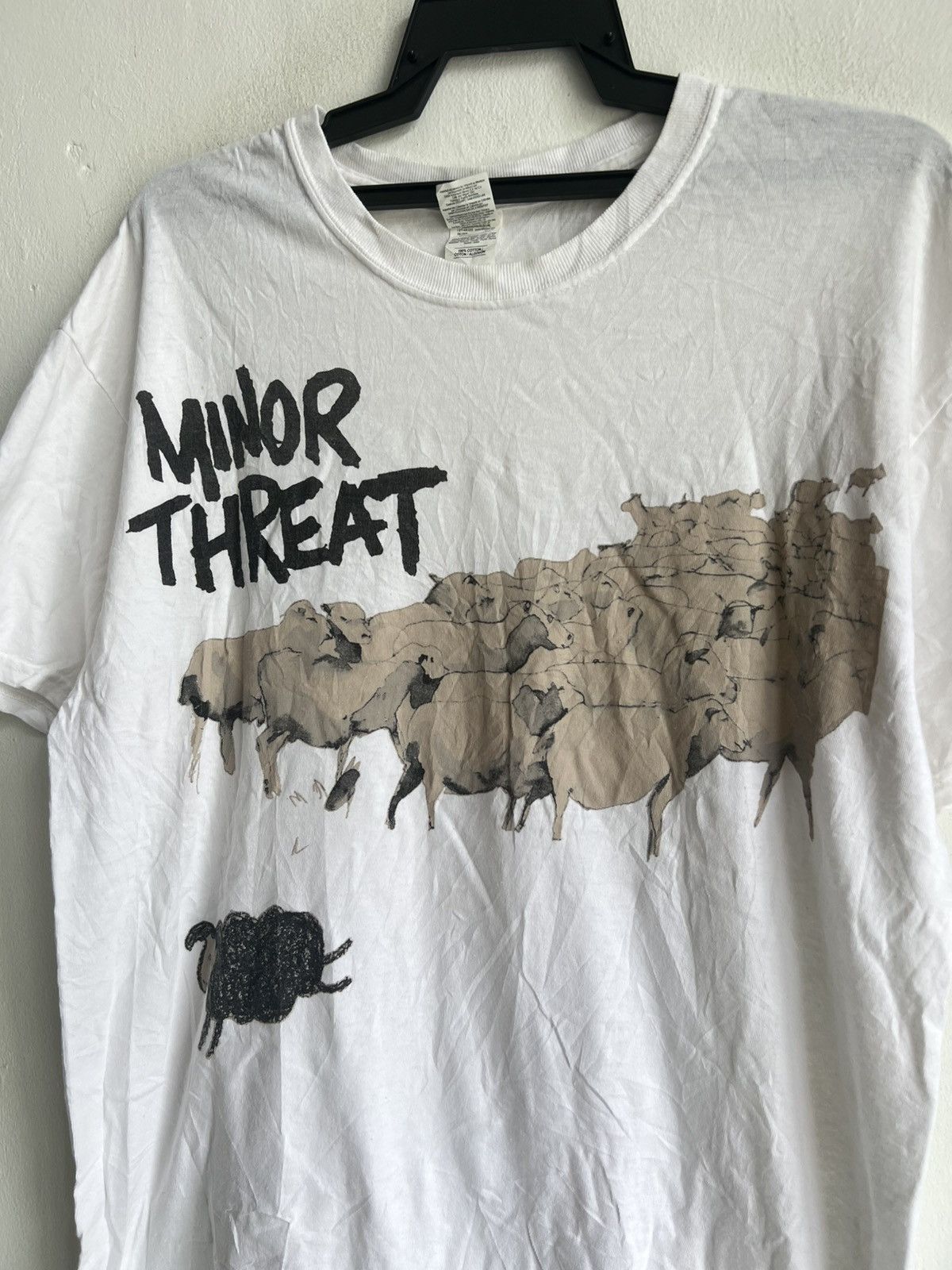 Vintage Vintage Minor Threat Out of Step Album Tour Promo Shirt Size US L / EU 52-54 / 3 - 2 Thumbnail