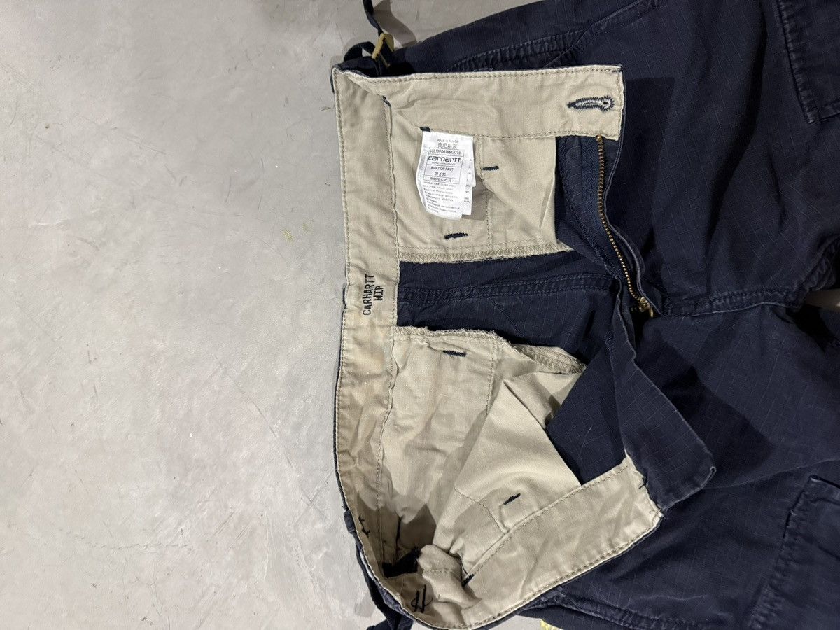 Carhartt Wip Navy Carharrt wip aviation cargo pants 28/30 Size US 28 / EU 44 - 10 Thumbnail