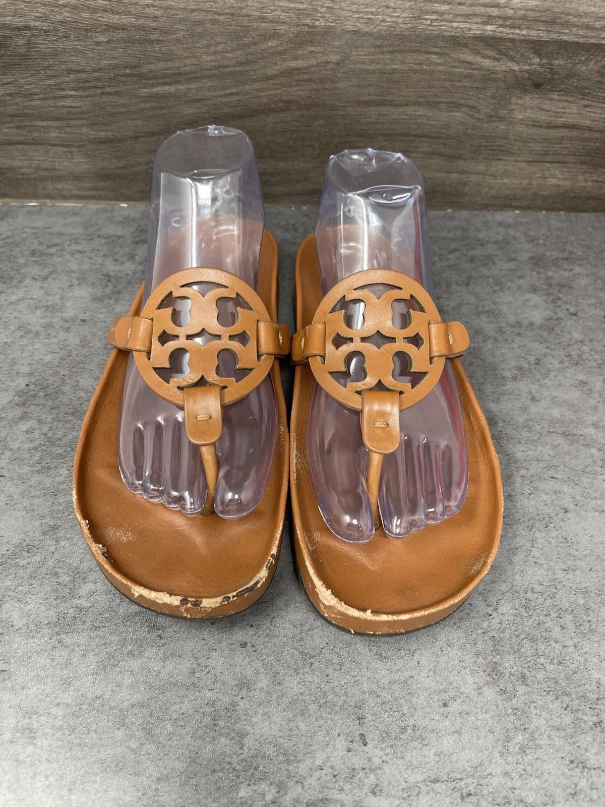 Other Tory Burch Miller Cloud Thong Sandals Womens Size 8 Brown Size US 8 / IT 38 - 3 Thumbnail