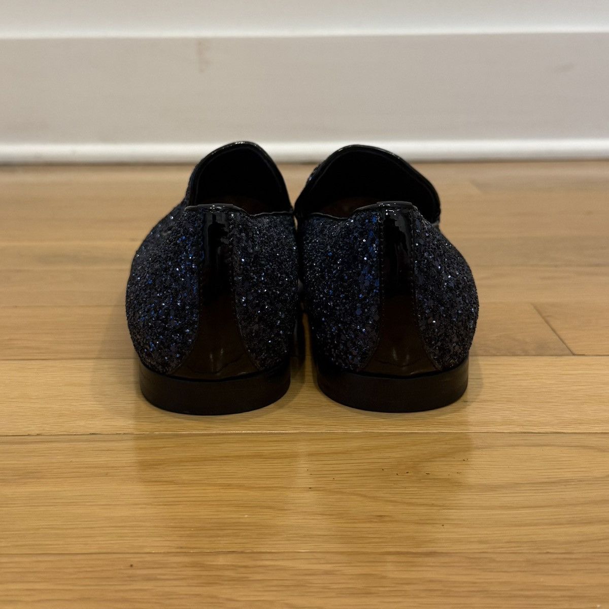 Jimmy Choo Jimmy Choo Sloane Course Glitter Degrade Loafers US 9 Size US 9 / EU 42 - 7 Thumbnail