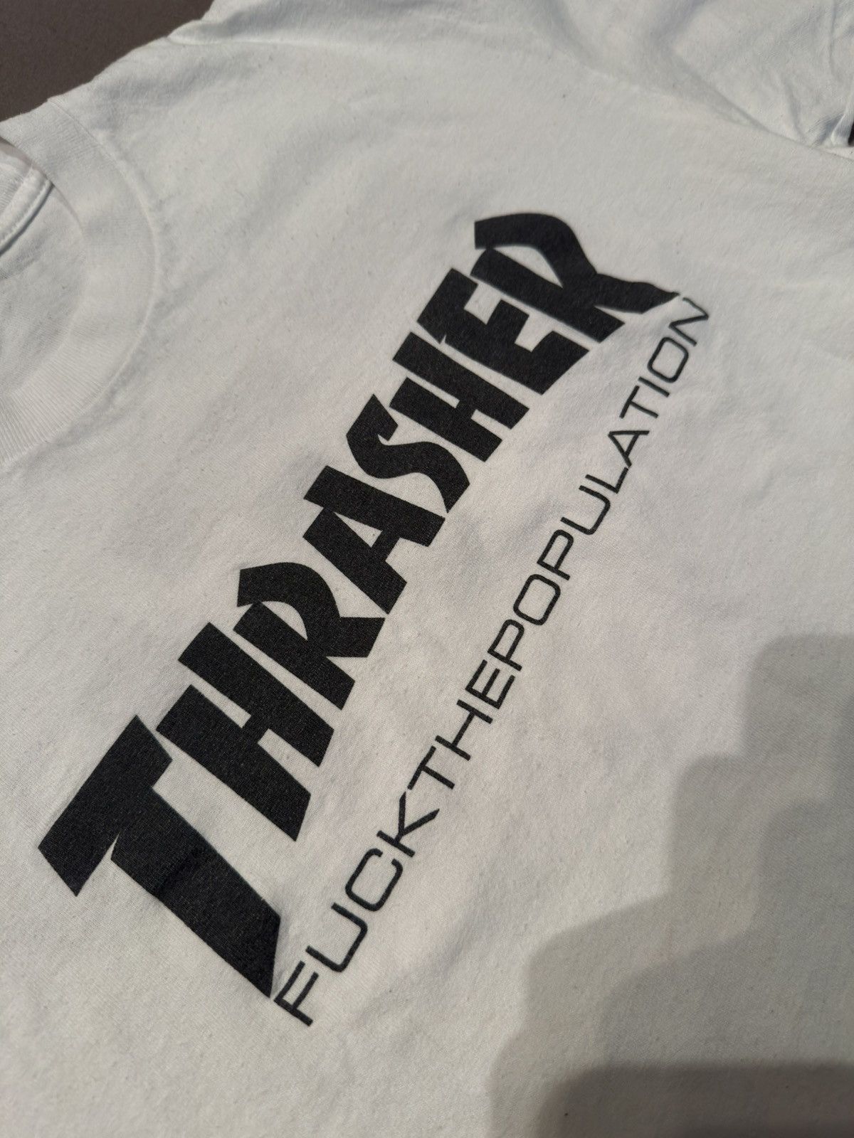 Fuck The Population × Thrasher Ftp x Thrasher Logo Tee Size US L / EU 52-54 / 3 - 5 Thumbnail