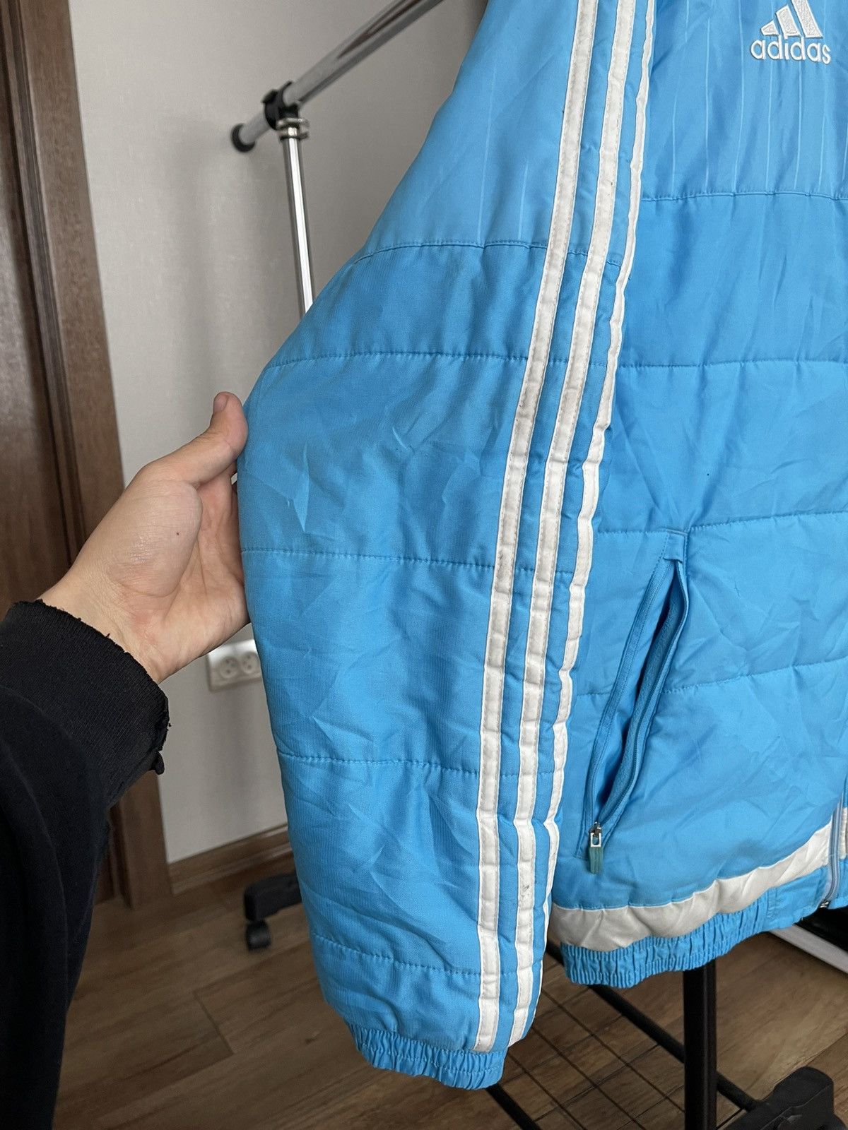 Adidas Adidas Olympique Marseille Vintage Zip Soccer Jacket Size US M / EU 48-50 / 2 - 14 Thumbnail
