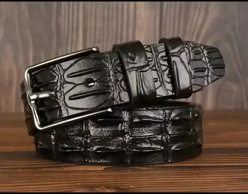 Leather Crocodile Leather Pin Alligator Belt Size ONE SIZE - 1 Thumbnail