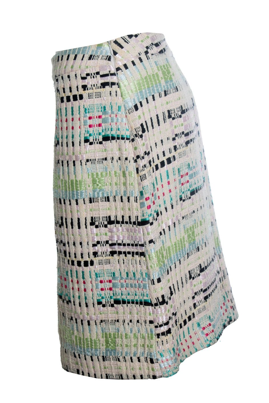 Christian Lacroix Christian Lacroix, multicoloured tweed skirt Size 30" / US 8 / IT 44 - 2 Thumbnail