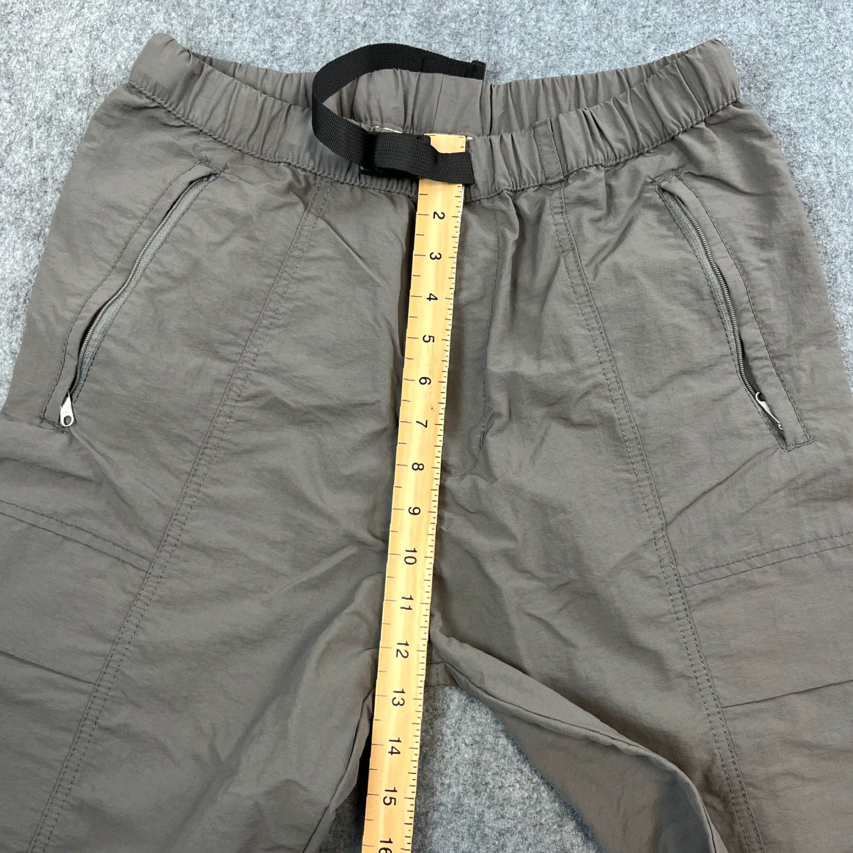 The North Face VINTAGE The North Face Cargo Pants Trousers Grey USA Purple Label Belted W30 UK12 Short Size US 29 - 5 Thumbnail