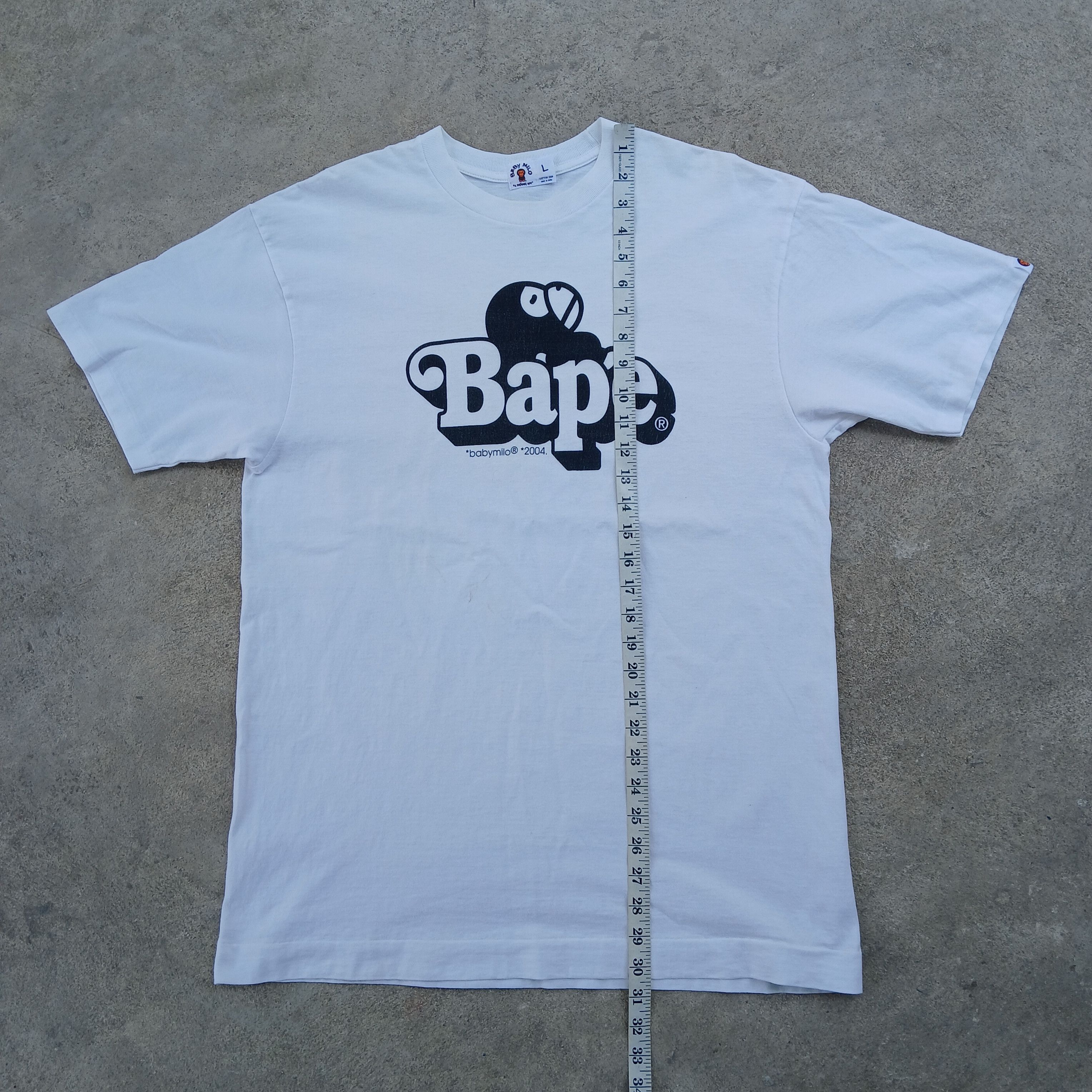 Bape × Vintage Baby Milo Bape Vintage Tee 2004 | Grailed
