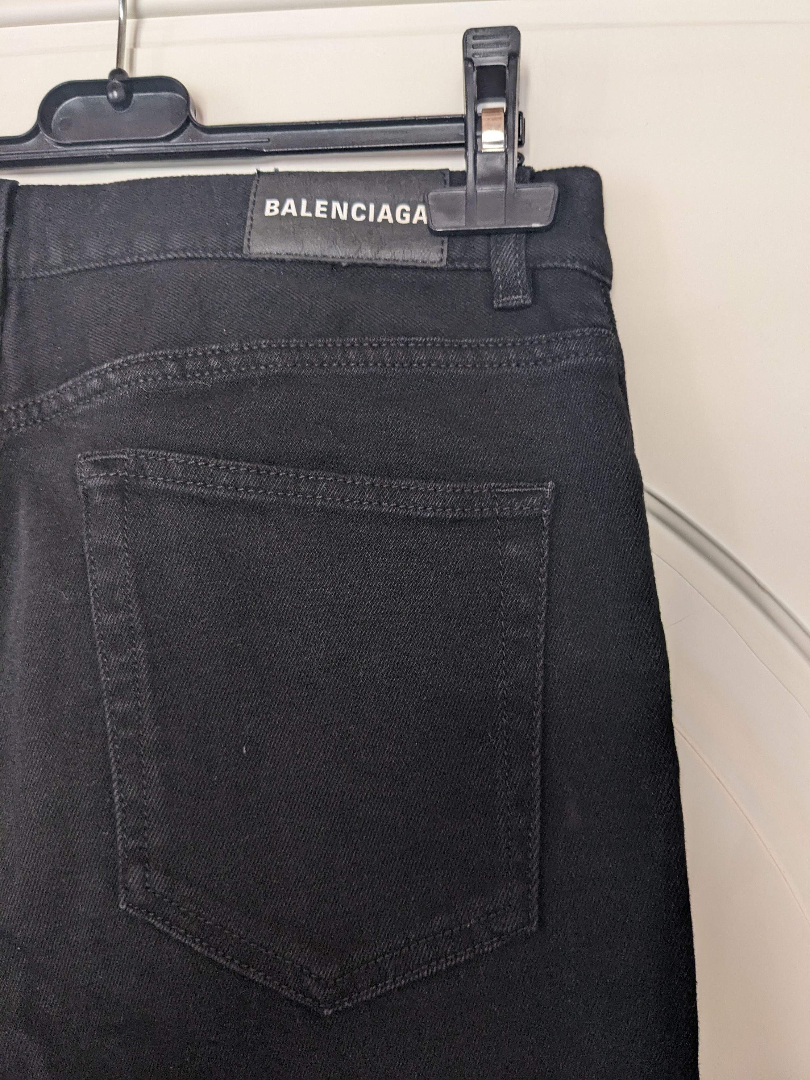 Balenciaga Black Skinny Denim Grailed