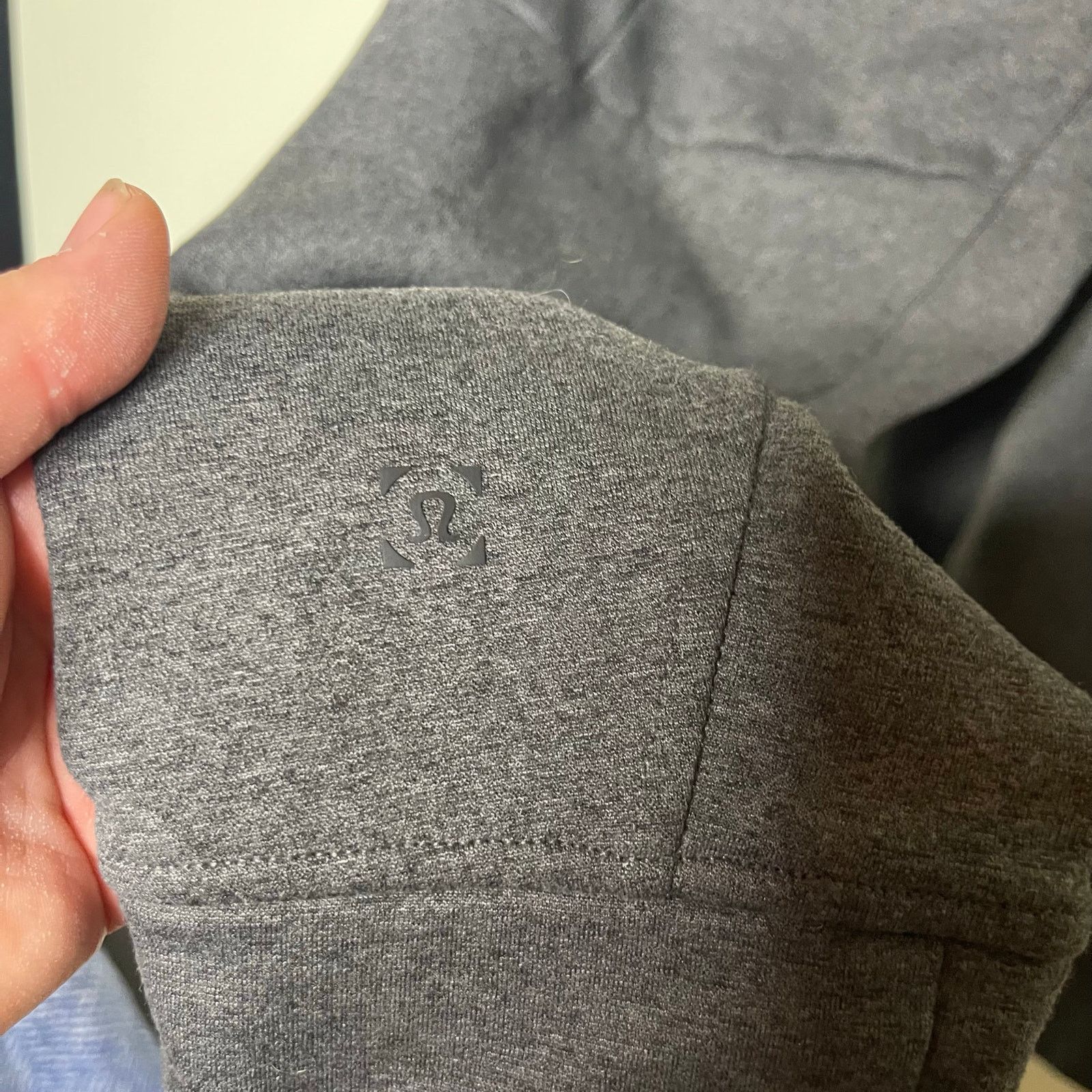Lululemon Lululemon Men City Sweat Crew Thermo Heathered Coal Grey XXL Size US XXL / EU 58 / 5 - 6 Thumbnail