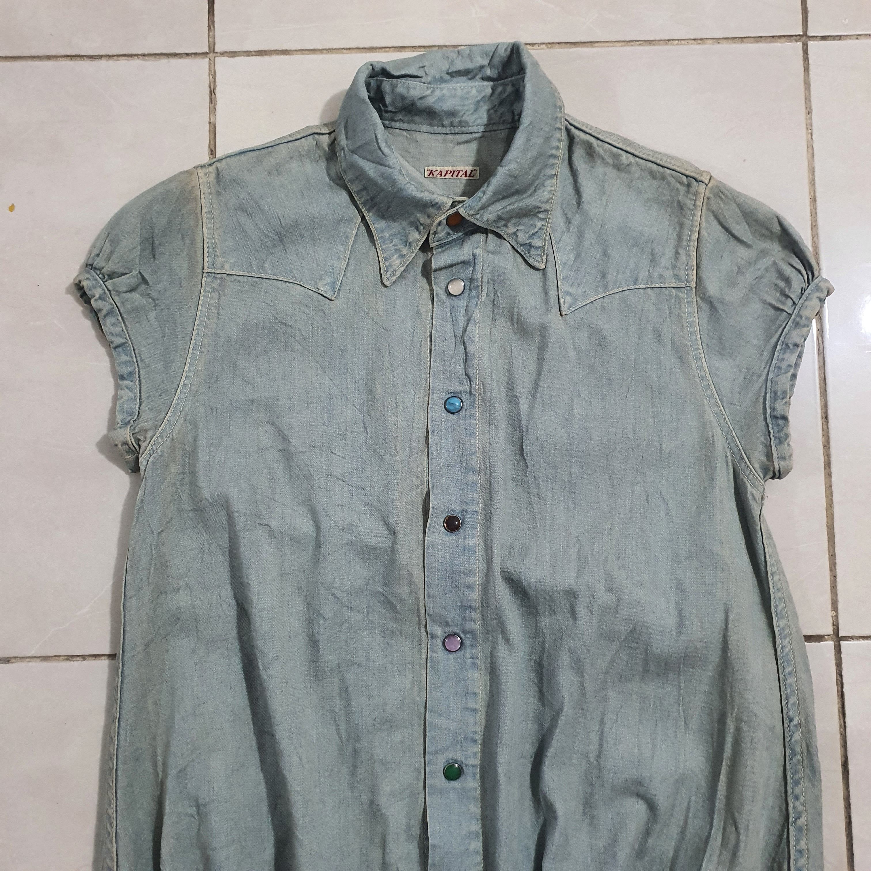 Kapital Kapital denim shirt Size XS / US 0-2 / IT 36-38 - 1 Thumbnail