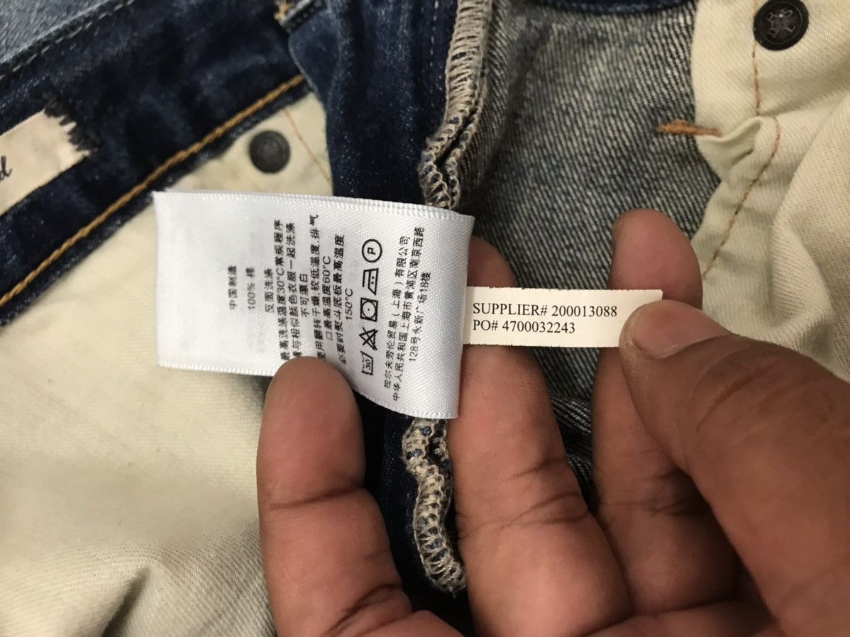 Denim & Supply Ralph Lauren Denim & Supply Ralph Lauren Sashiko Boro Patchwork Jeans Size US 31 - 12 Thumbnail