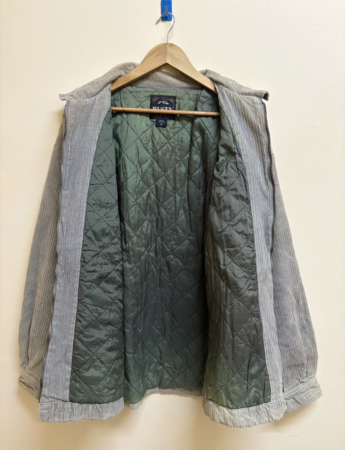 Quiksilver Vintage 90s Rusty Surf Corduroy Jacket Surfing Skateboard Size US L / EU 52-54 / 3 - 9 Thumbnail