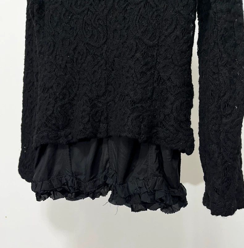 Comme des Garcons Comme Des Garcons Lace ruffled blazer Size XS / US 0-2 / IT 36-38 - 6 Thumbnail