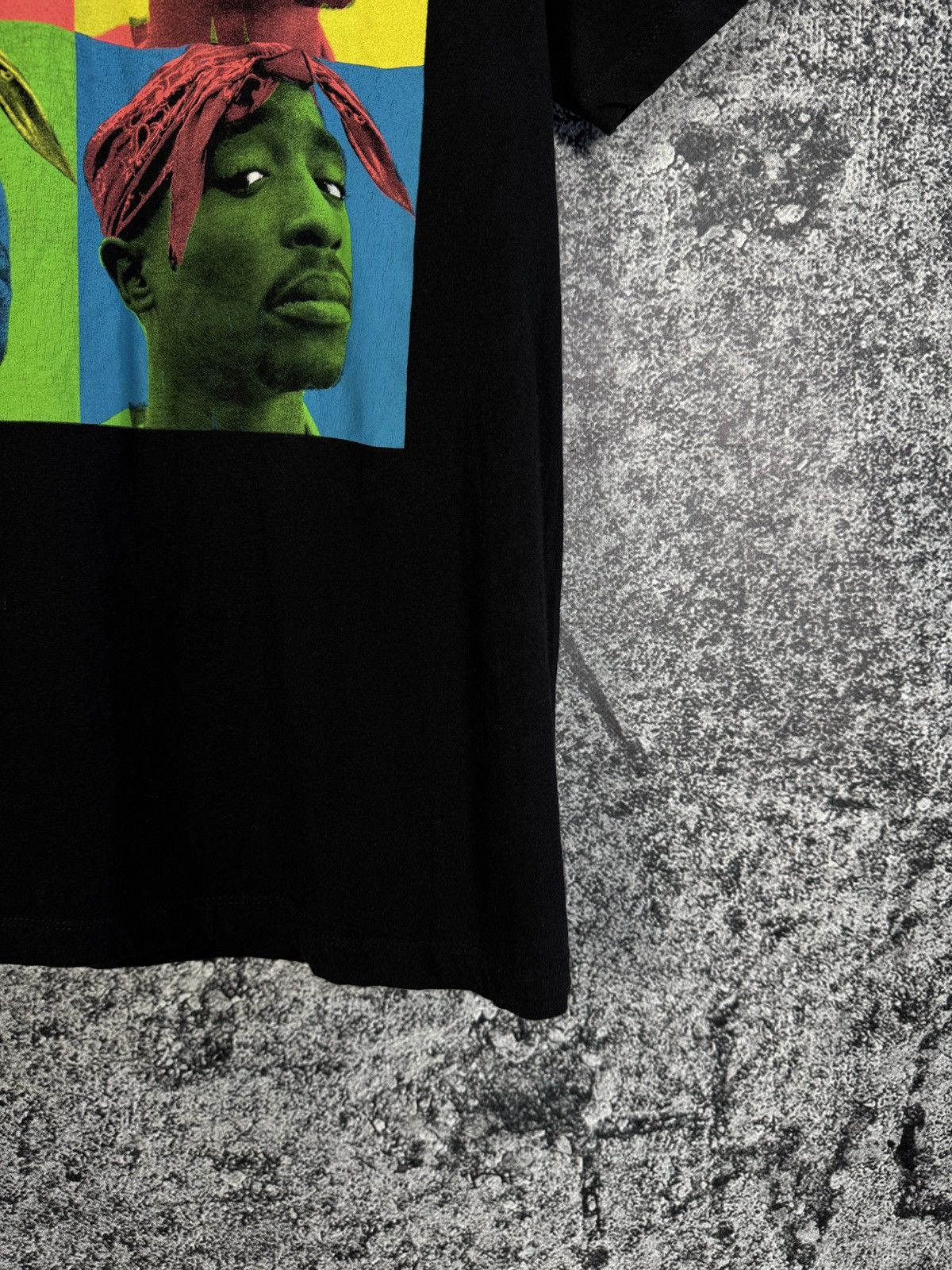 Rap Tees 2Pac T-Shirt Band Rap Tee Big Logo Streetwear TuPac Size M Size US M / EU 48-50 / 2 - 5 Thumbnail