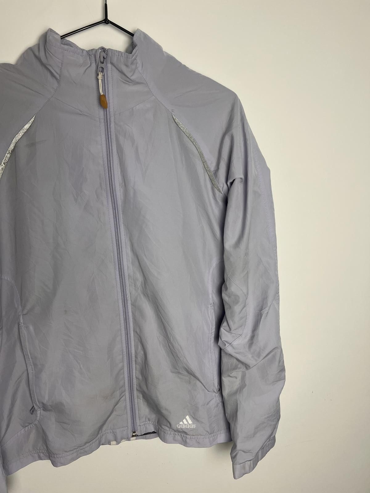Adidas Adidas Light Purple Jacket Size XL / US 12-14 / IT 48-50 - 2 Thumbnail