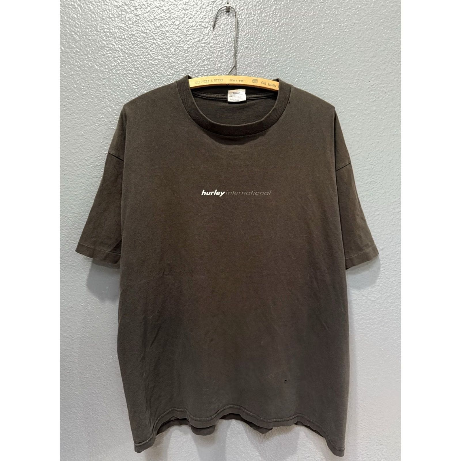 Hurley VINTAGE Hurley Shirt XL Black Surf Wear 90’s Cotton USA Men’s Tee Size US XL / EU 56 / 4 - 3 Thumbnail
