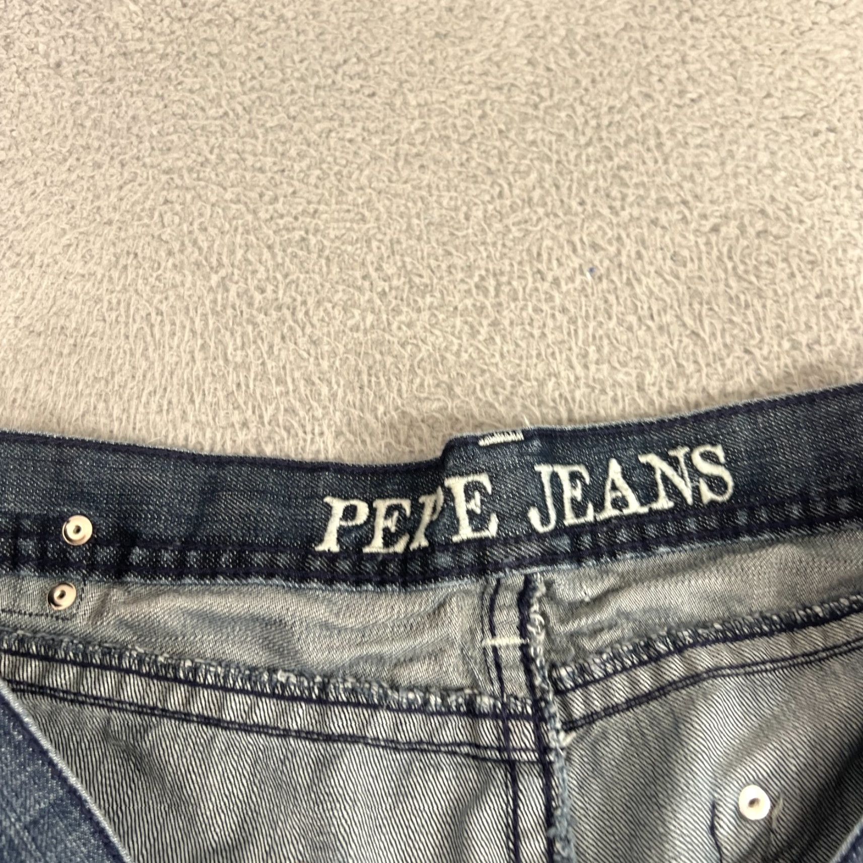 Pepe Jeans VINTAGE Pepe Jeans London Jeans Men 38 Regular Fit Denim Blue 90s Streetwear USA Mens Size US 38 / EU 54 - 7 Thumbnail