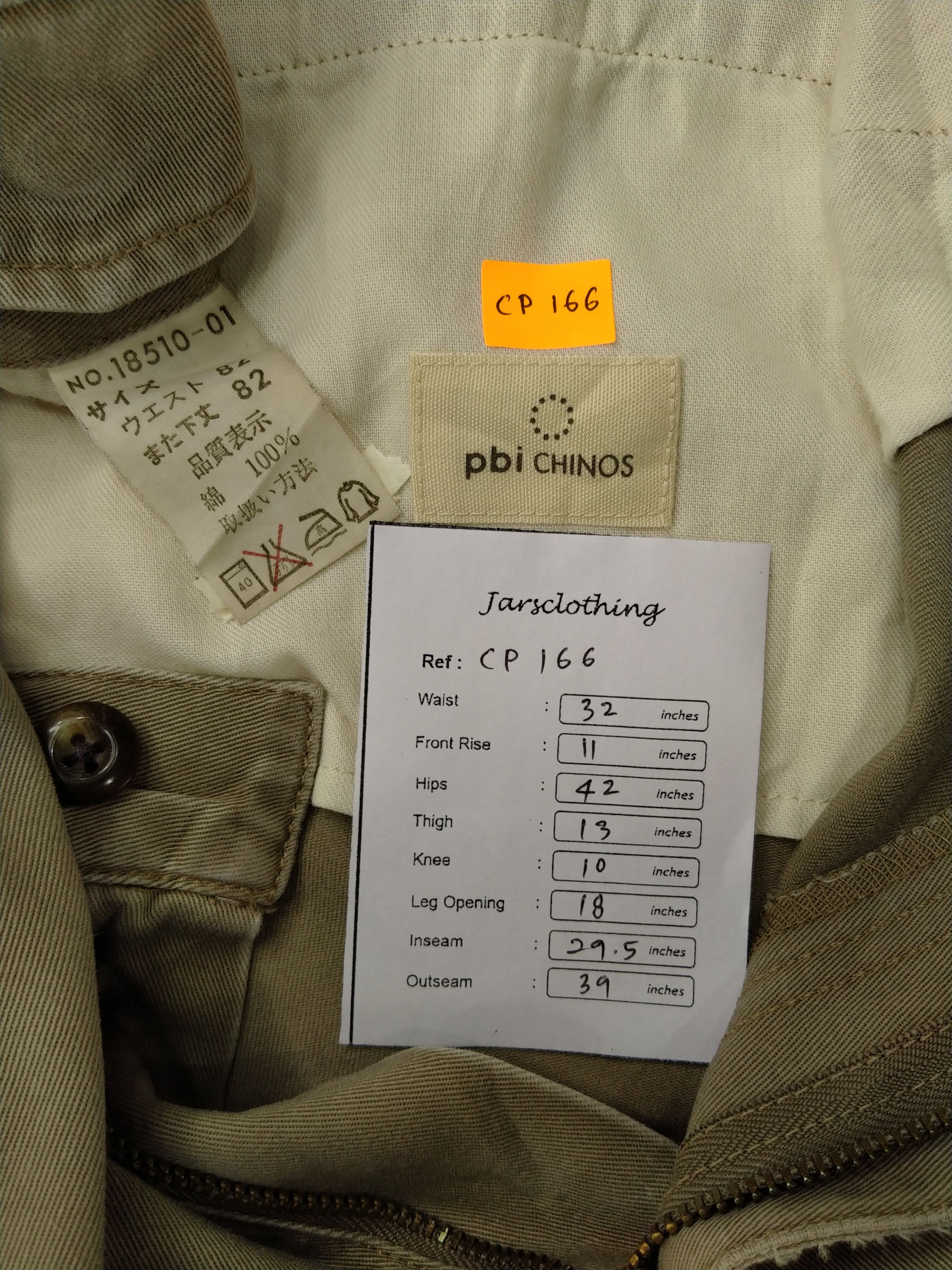 Japanese Brand Pbi Chinos Cargo Multi Pocket Pants -CP166 Size US 32 / EU 48 - 8 Thumbnail