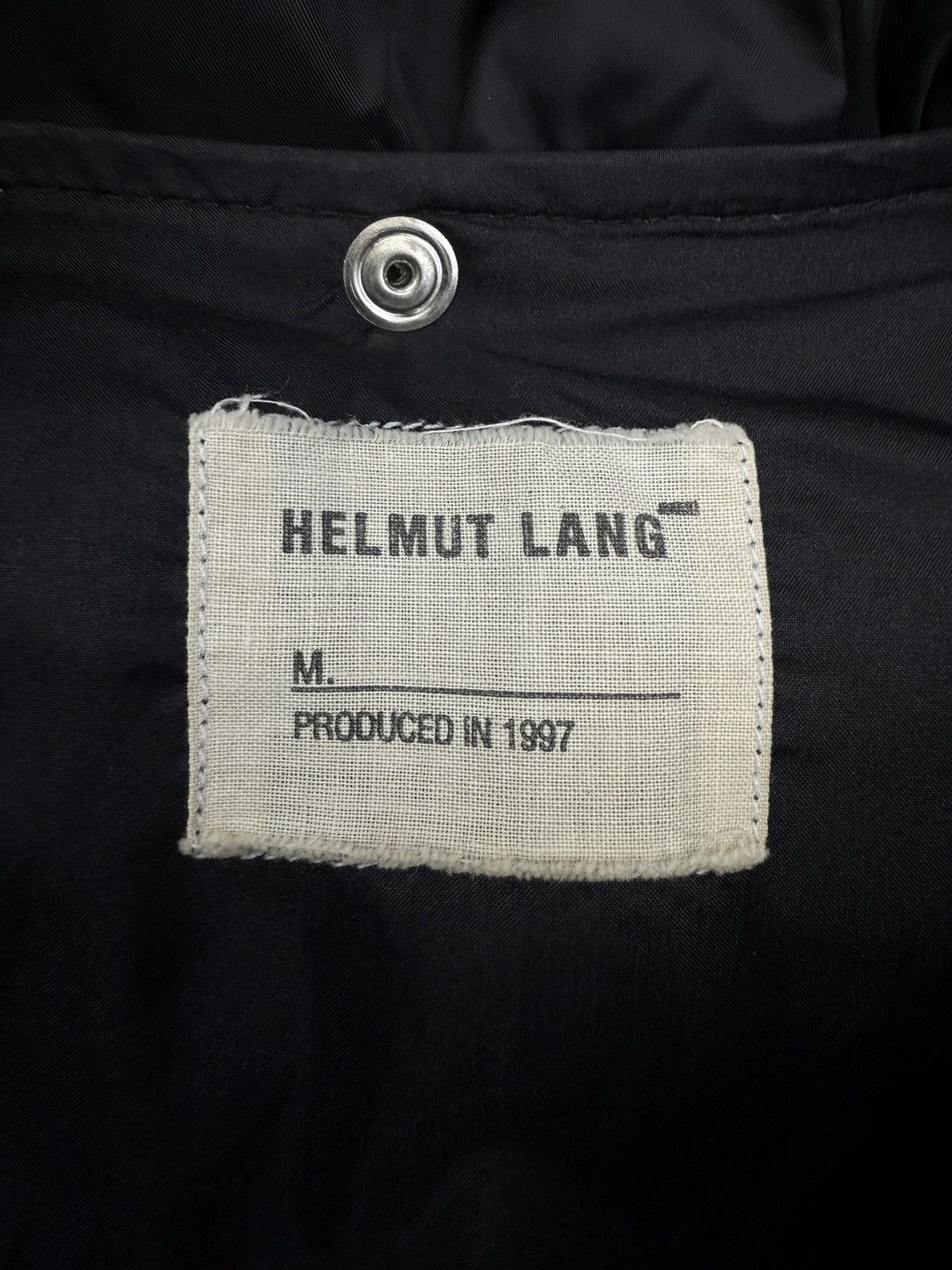 Helmut Lang AW97 Helmut Lang Goose Down Black Puffer Jacket Size US S / EU 44-46 / 1 - 4 Thumbnail