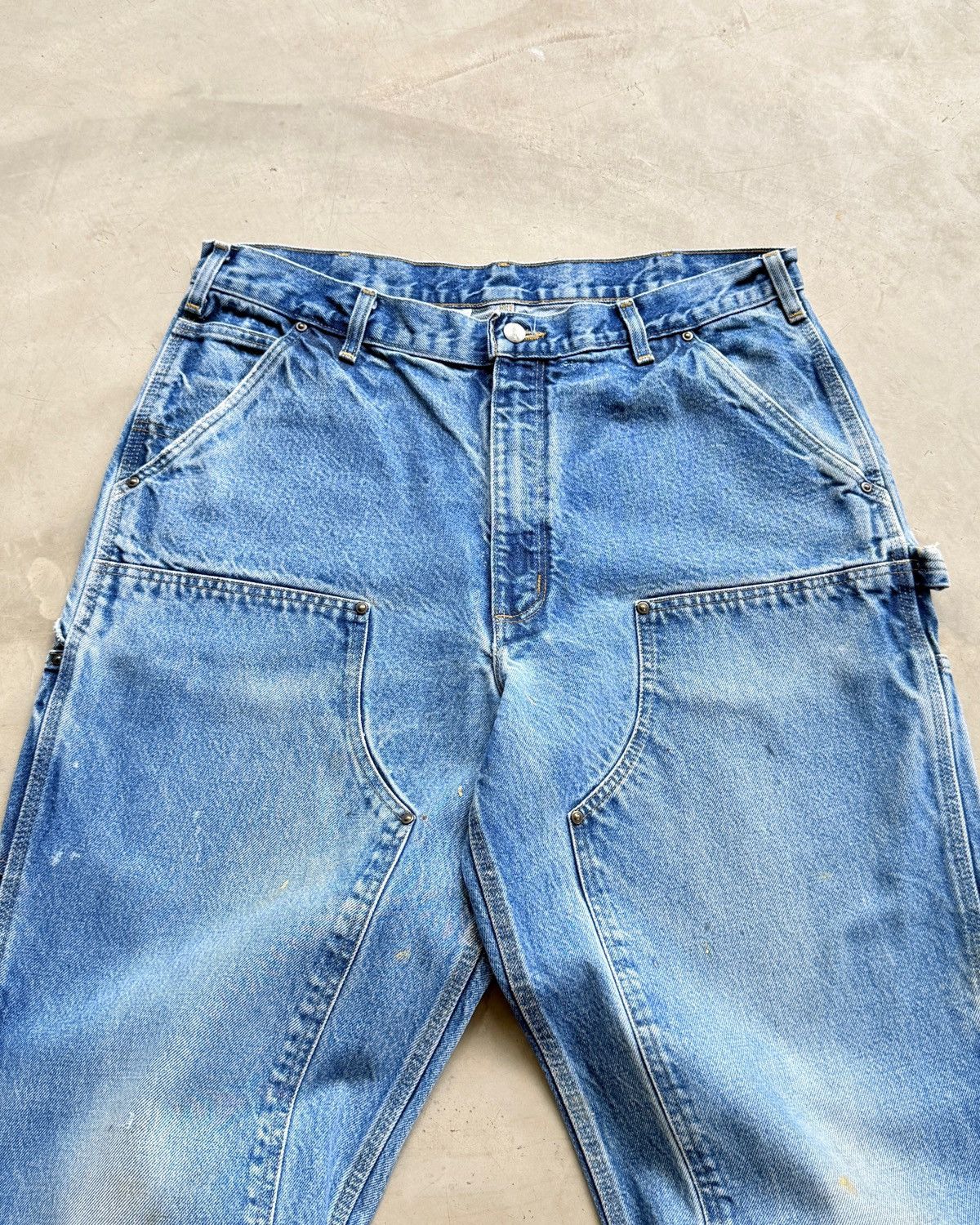 Carhartt Carhartt Denim Doubleknee B73 DST ⭐️ Size US 36 / EU 52 - 5 Thumbnail