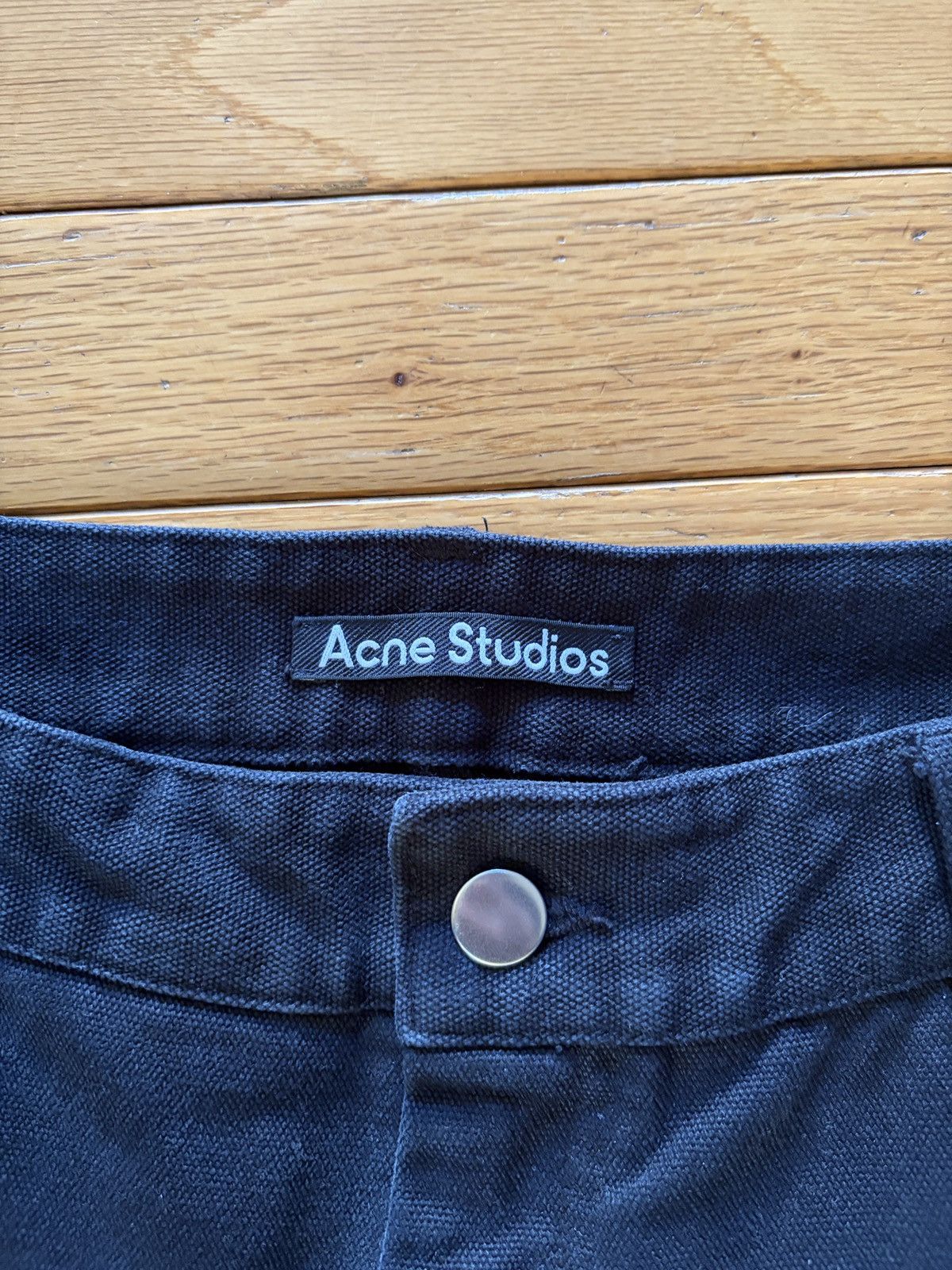 Acne Studios Acne Studios Cotton Canvas Trouser Size US 32 / EU 48 - 4 Thumbnail
