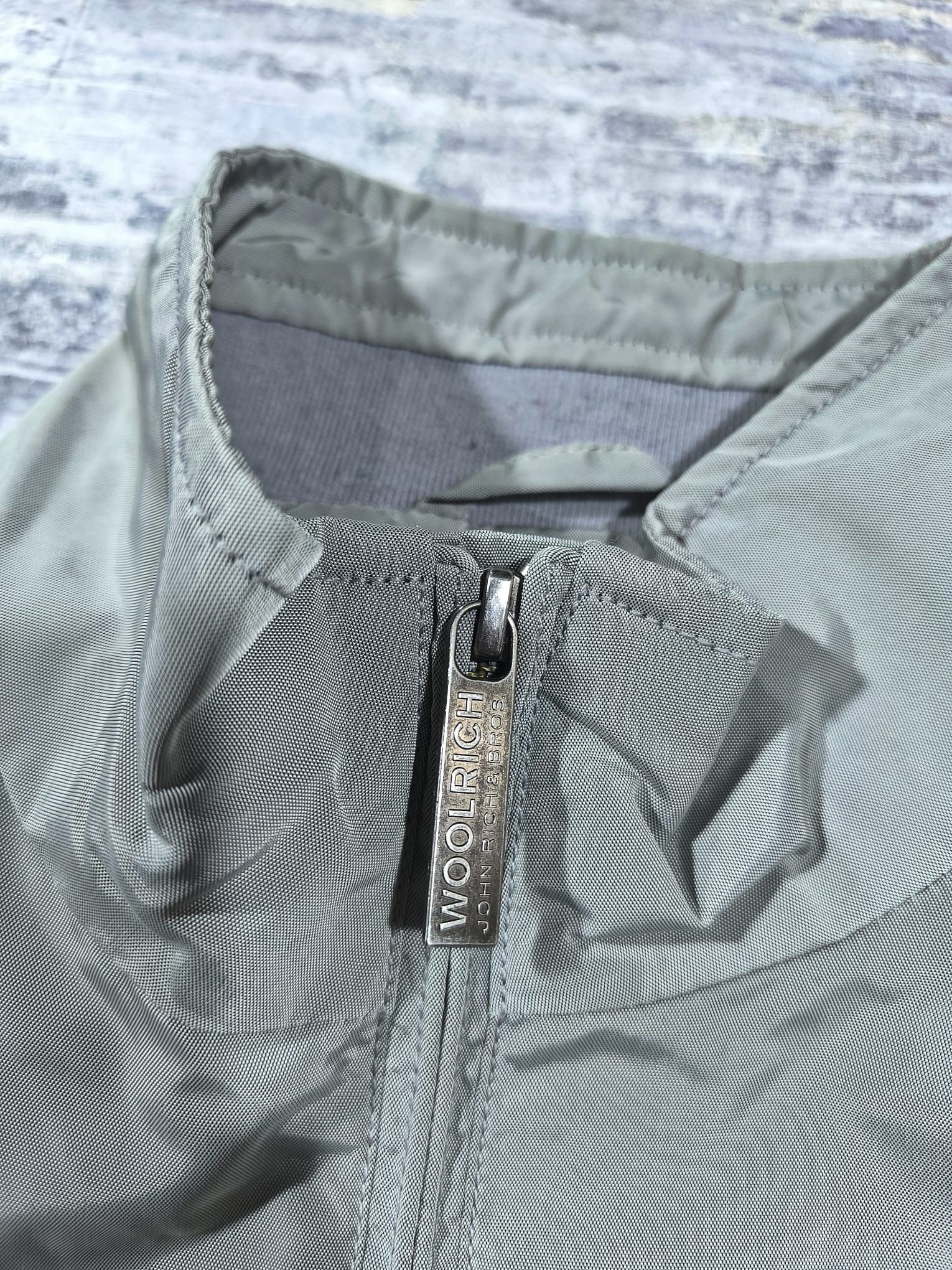 Woolrich Woolen Mills woolrich luxury metallic grey light jacket Size US L / EU 52-54 / 3 - 8 Thumbnail