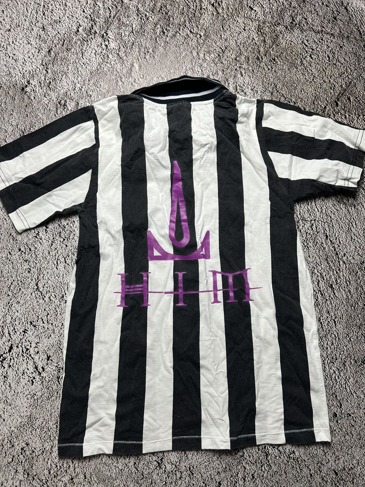 Band Tees VTG 90’s HIM his infernal majesty polo jersey t shirt Size US M / EU 48-50 / 2 - 2 Thumbnail