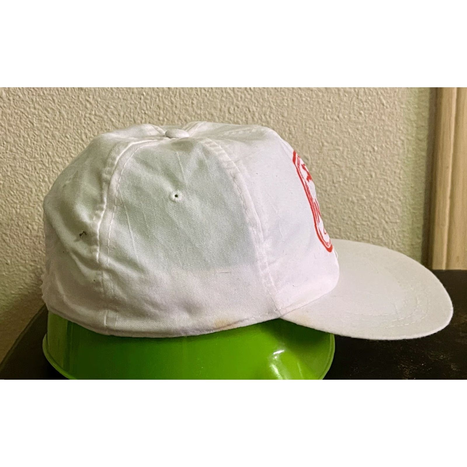 Vintage VINTAGE NPRA Rodeo Hat Snapback Baseball Cap Men Adjustable White Solid Logo Cap Size ONE SIZE - 4 Thumbnail
