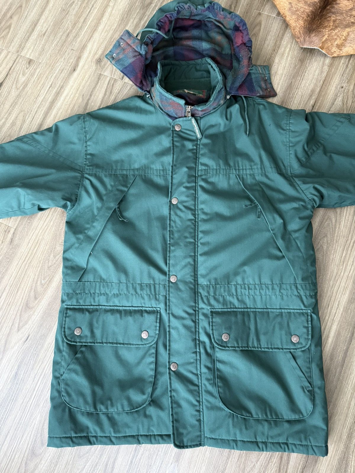 Field & Stream Vintage Field & Stream Hooded Jacket Size US L / EU 52-54 / 3 - 2 Thumbnail