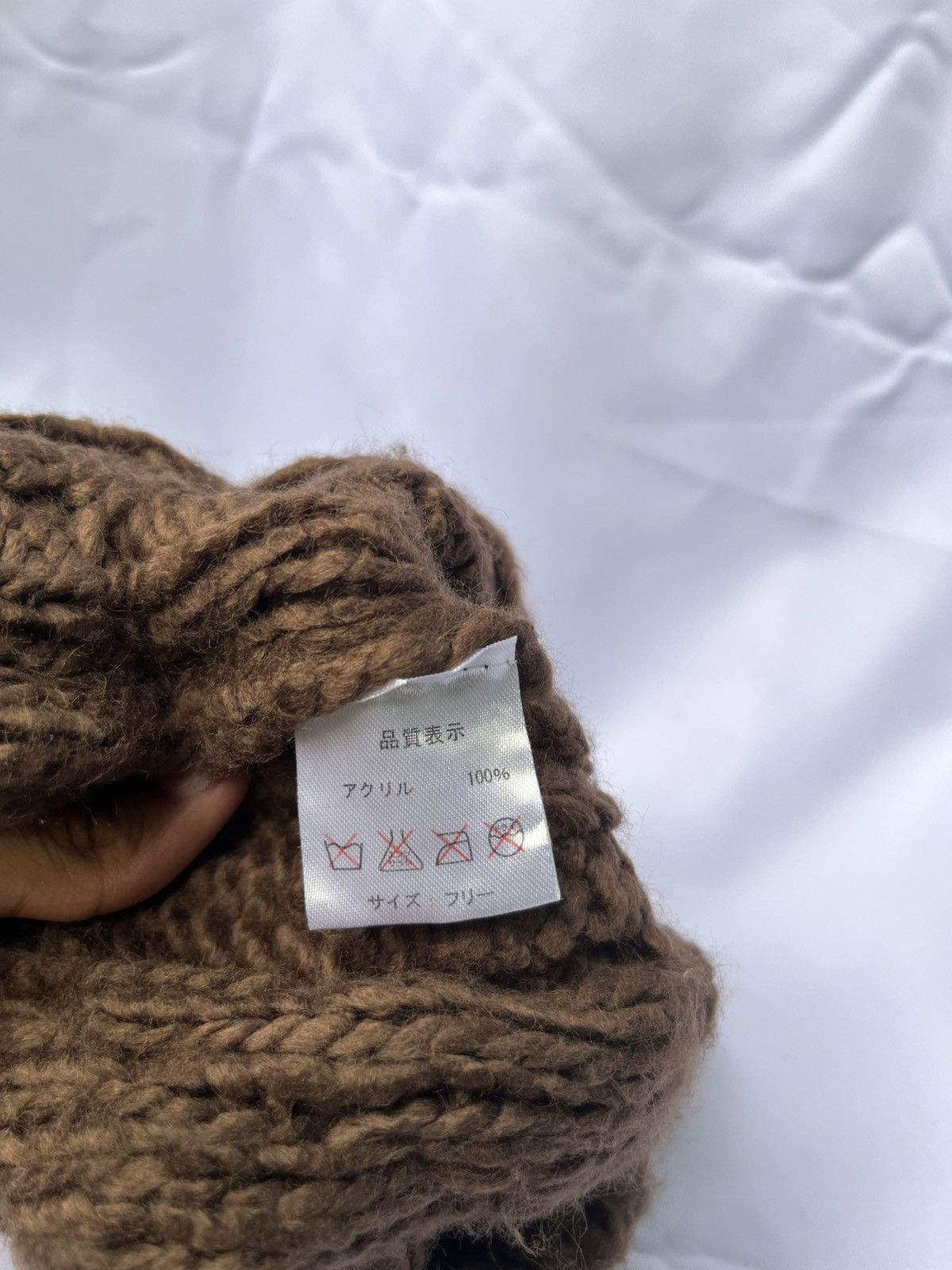 Japanese Brand × Vintage Knitted Crochet Winter Session Beretta Hats Size ONE SIZE - 6 Thumbnail