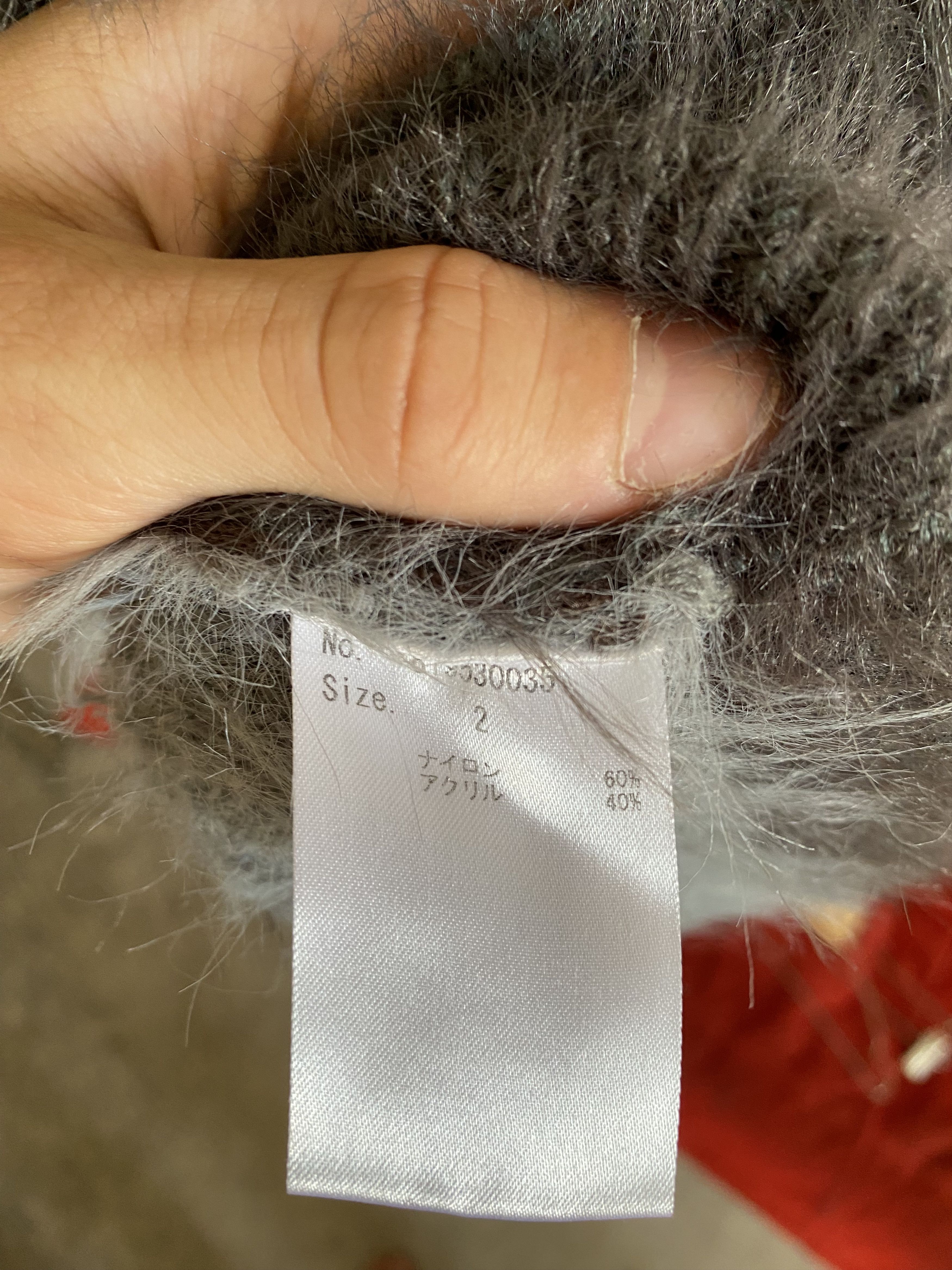 Number (N)ine NUMBER (N)INE MOHAIR SWEATER Size US M / EU 48-50 / 2 - 5 Thumbnail