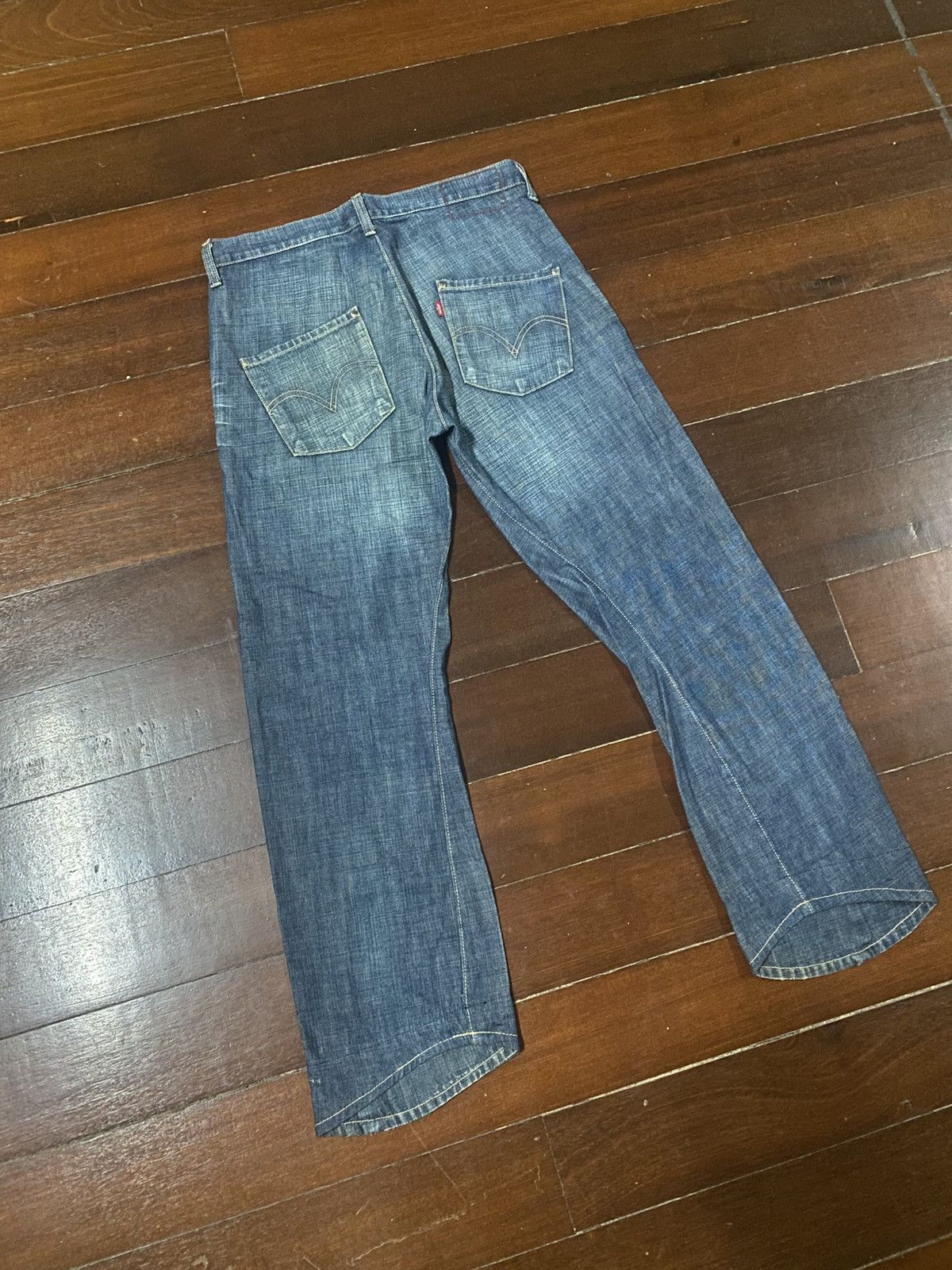 Levi's Vintage Levi’s engineer jeans red tab baggy wide led Size US 34 / EU 50 - 15 Thumbnail