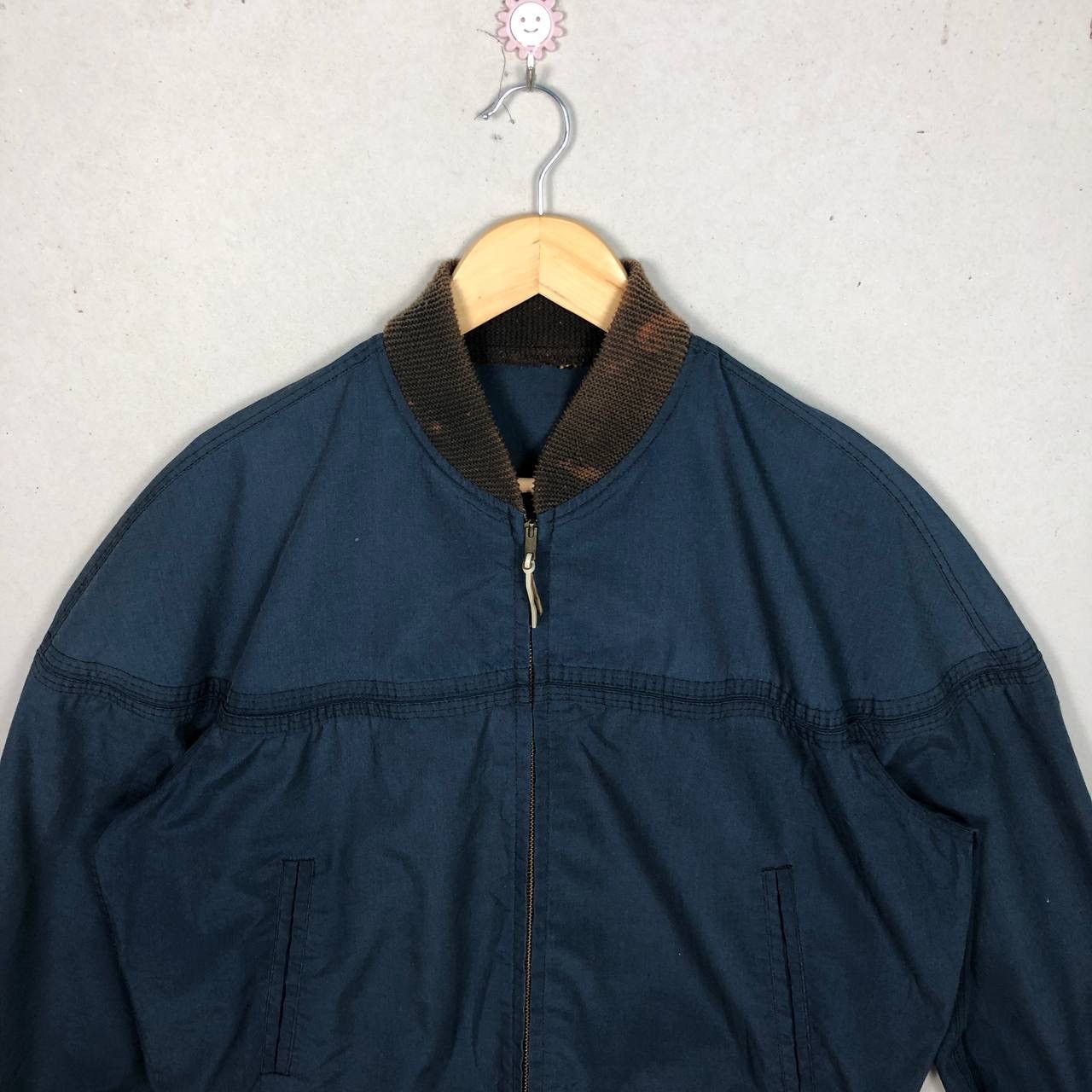 JCPenney Vintage 80s JC Penny Bomber Jacket Size US L / EU 52-54 / 3 - 3 Thumbnail