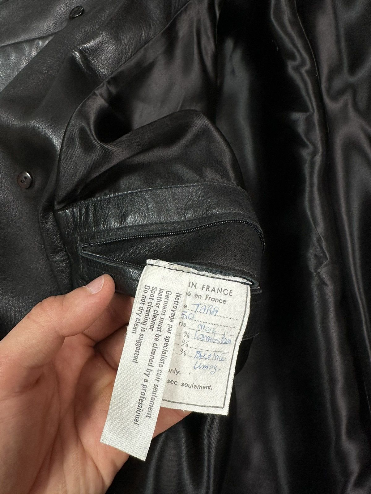 Vintage × Zilli Super RARE Zilli for Stephan Kelian leather oversized jacket Size US M / EU 48-50 / 2 - 12 Thumbnail