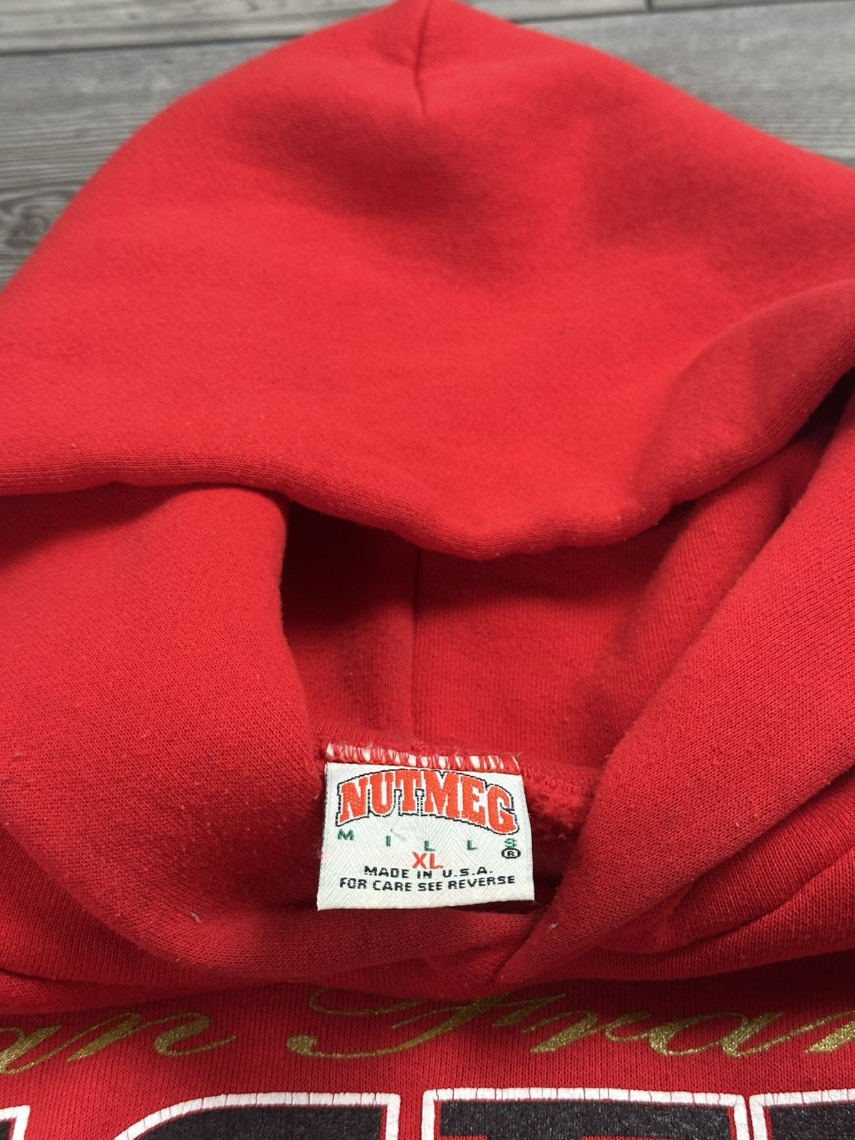 NFL × Nutmeg × Vintage Vintage San Fransisco 49ers Nutmeg Hoodie Size US L / EU 52-54 / 3 - 6 Thumbnail