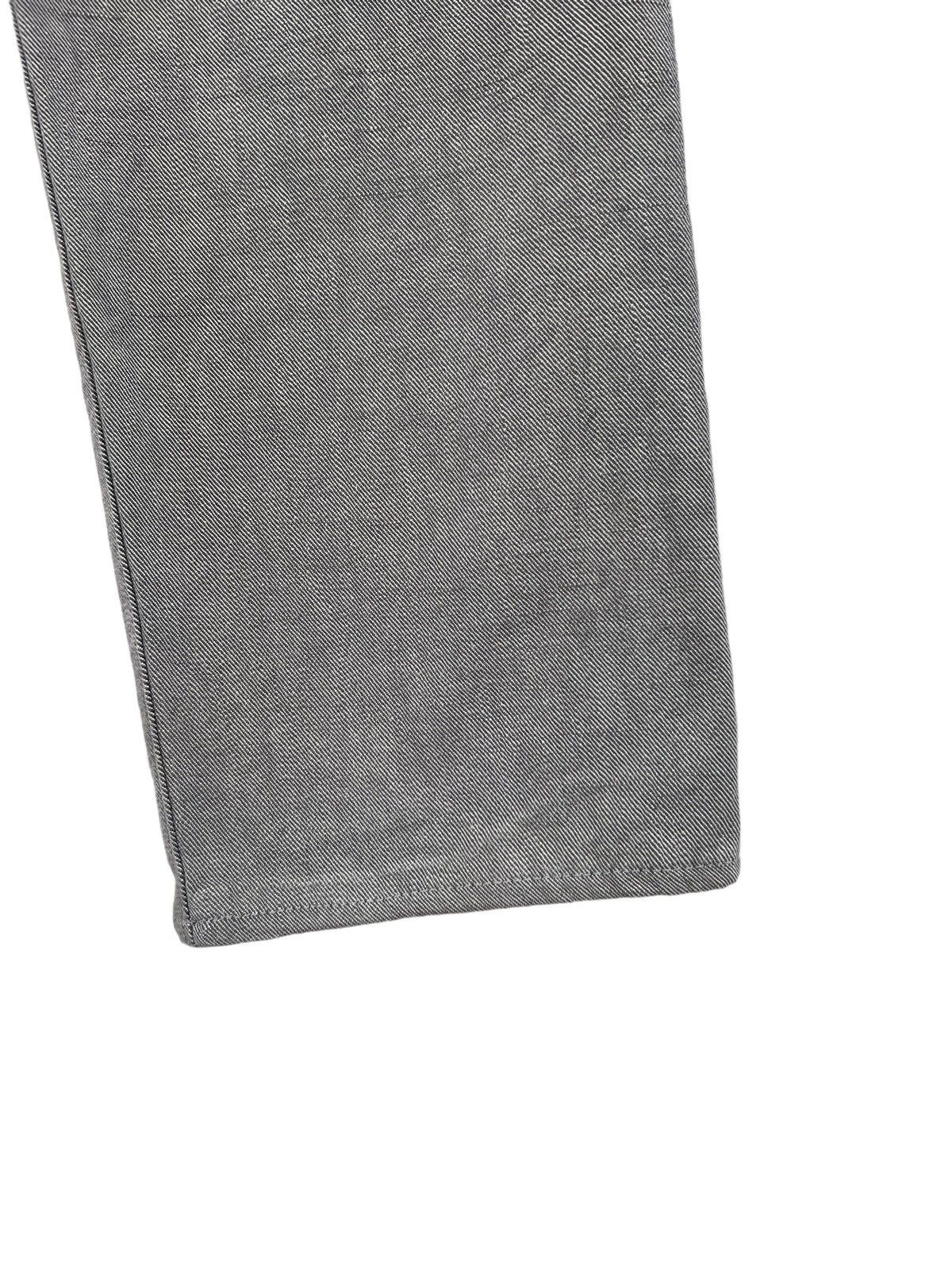 BRU NA BOINNE Bru Na Boinne Japan Muddy Grey Denim Cropped Selvedge Jeans Size US 31 - 18 Thumbnail