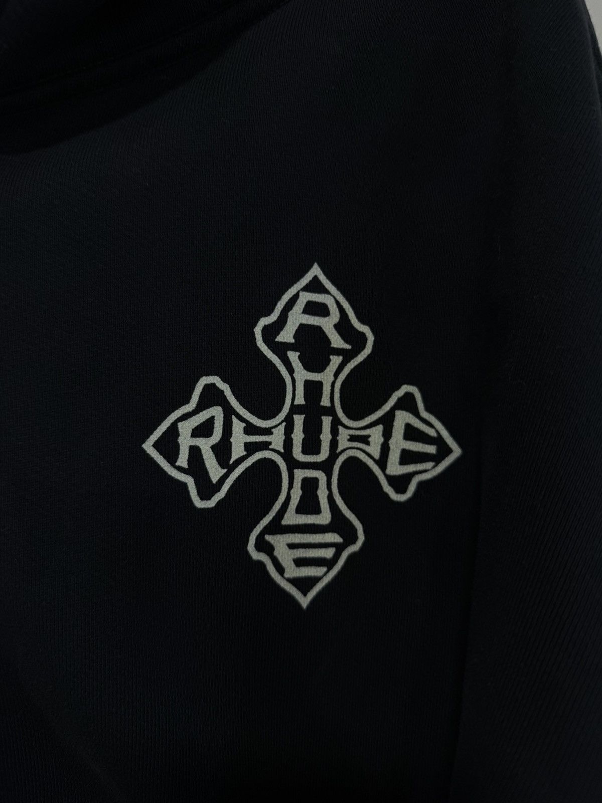 Rhude RHUDE CROSS ZIPPER HOODIE Size US XL / EU 56 / 4 - 6 Thumbnail
